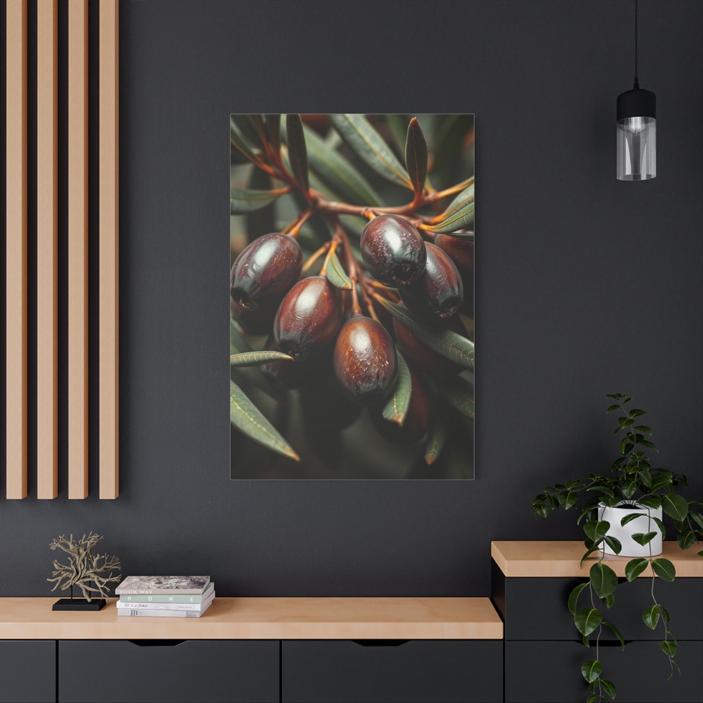 Verdant Elegance Canvas