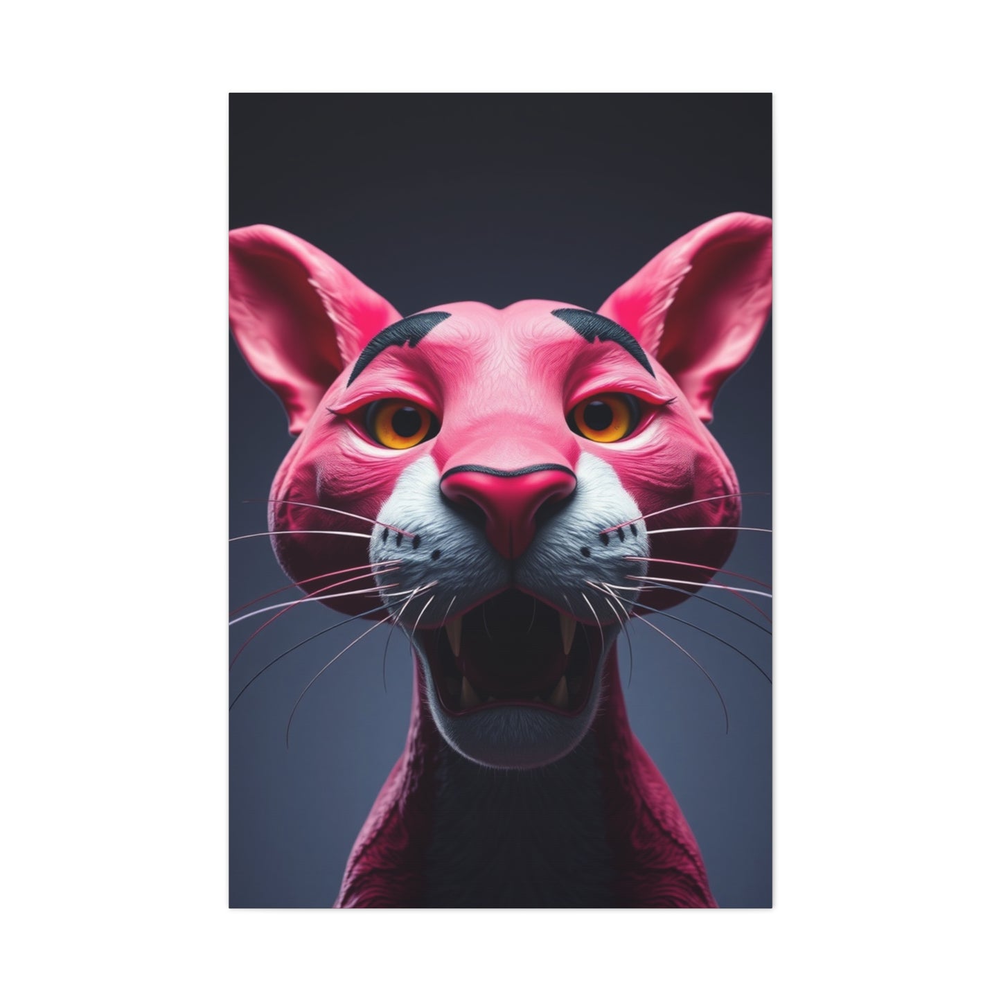 Orchid Panther Luxe Art Wall Art & Canvas Print