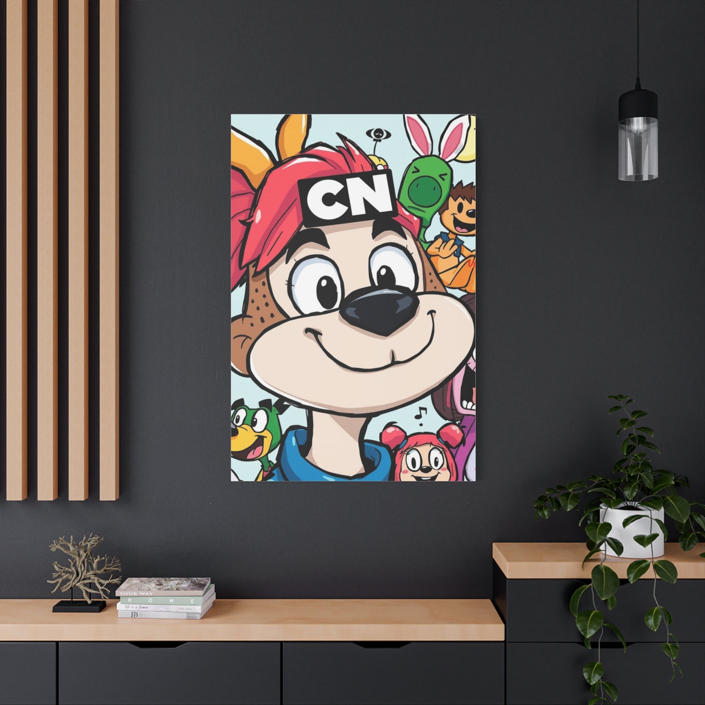 Luxe Animation Harmony Canvas Wall Art & Canvas Print