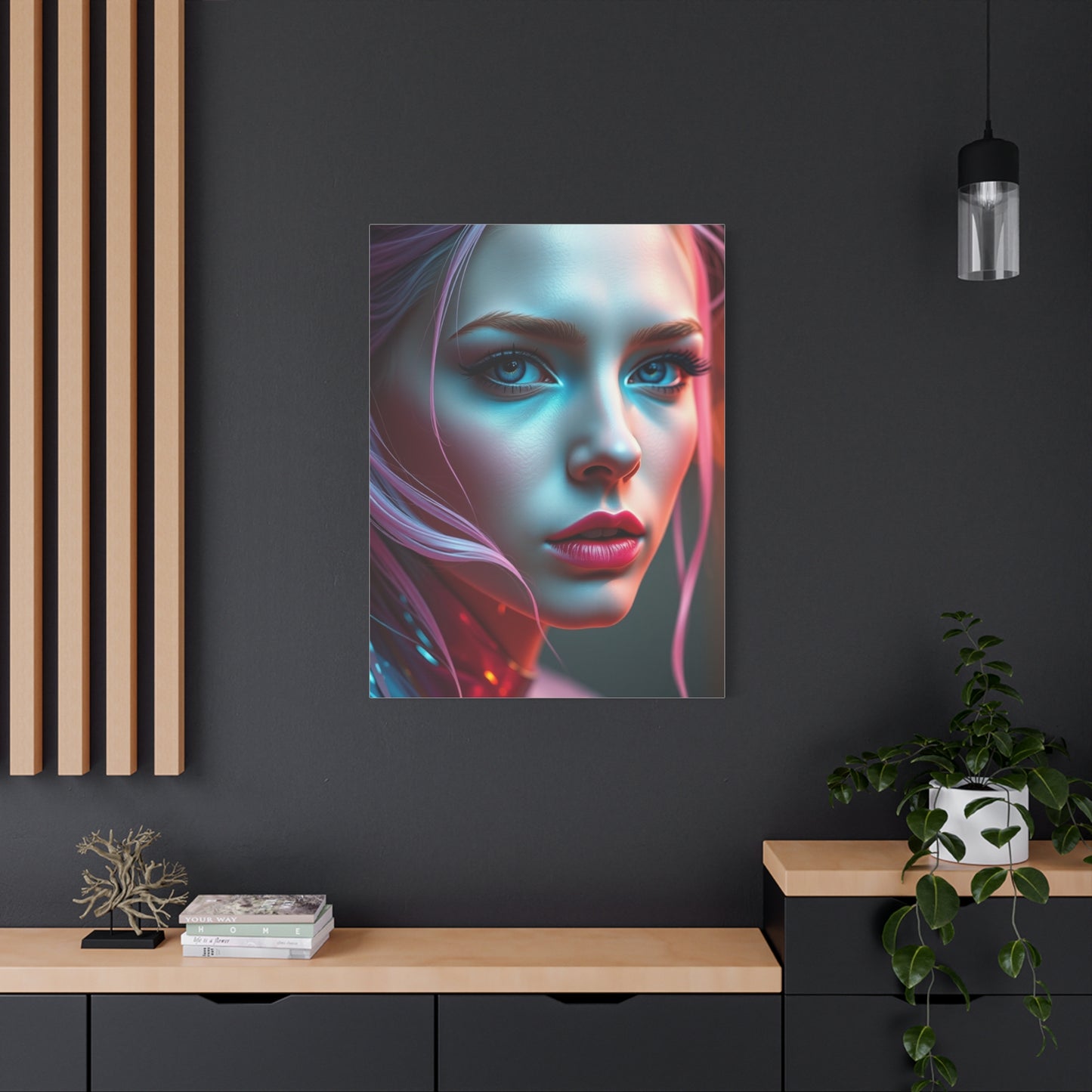 Roseate Dreamscape Art Panel Wall Art & Canvas Print