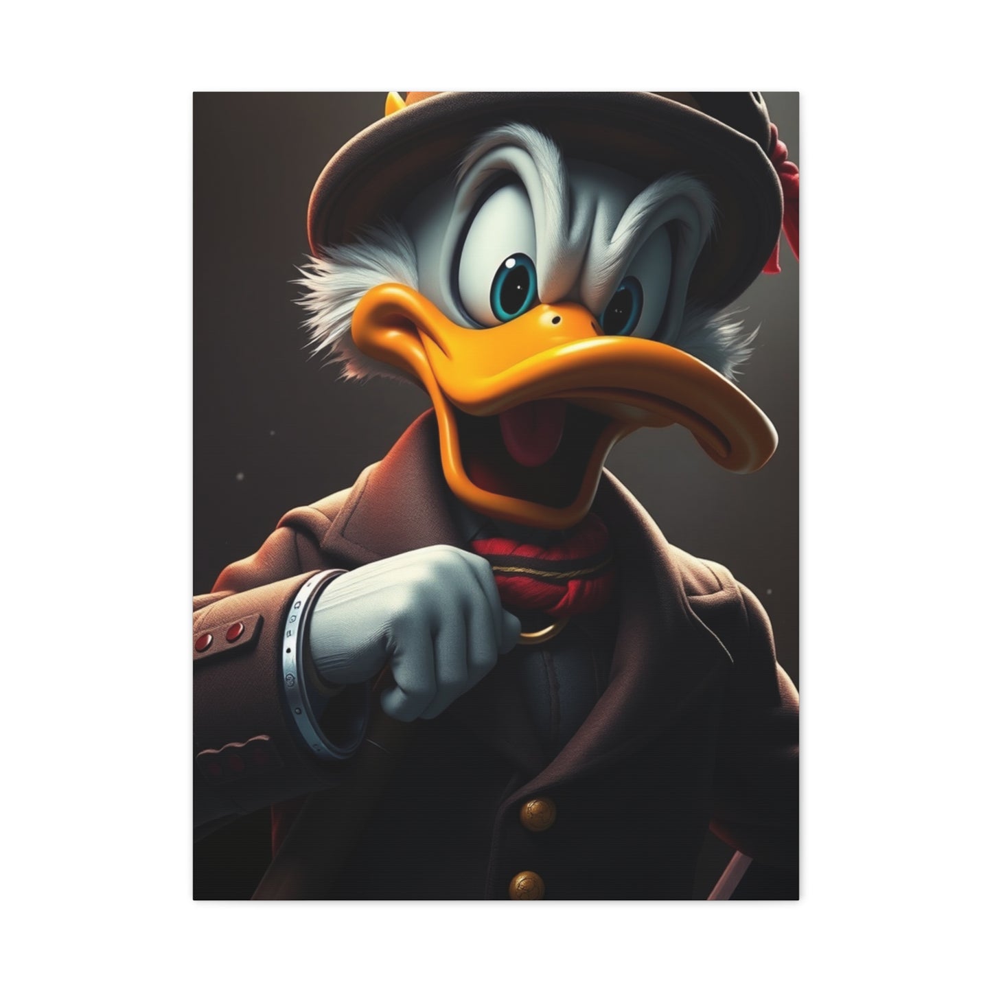 Aristocratic Plumage Canvas Wall Art & Canvas Print