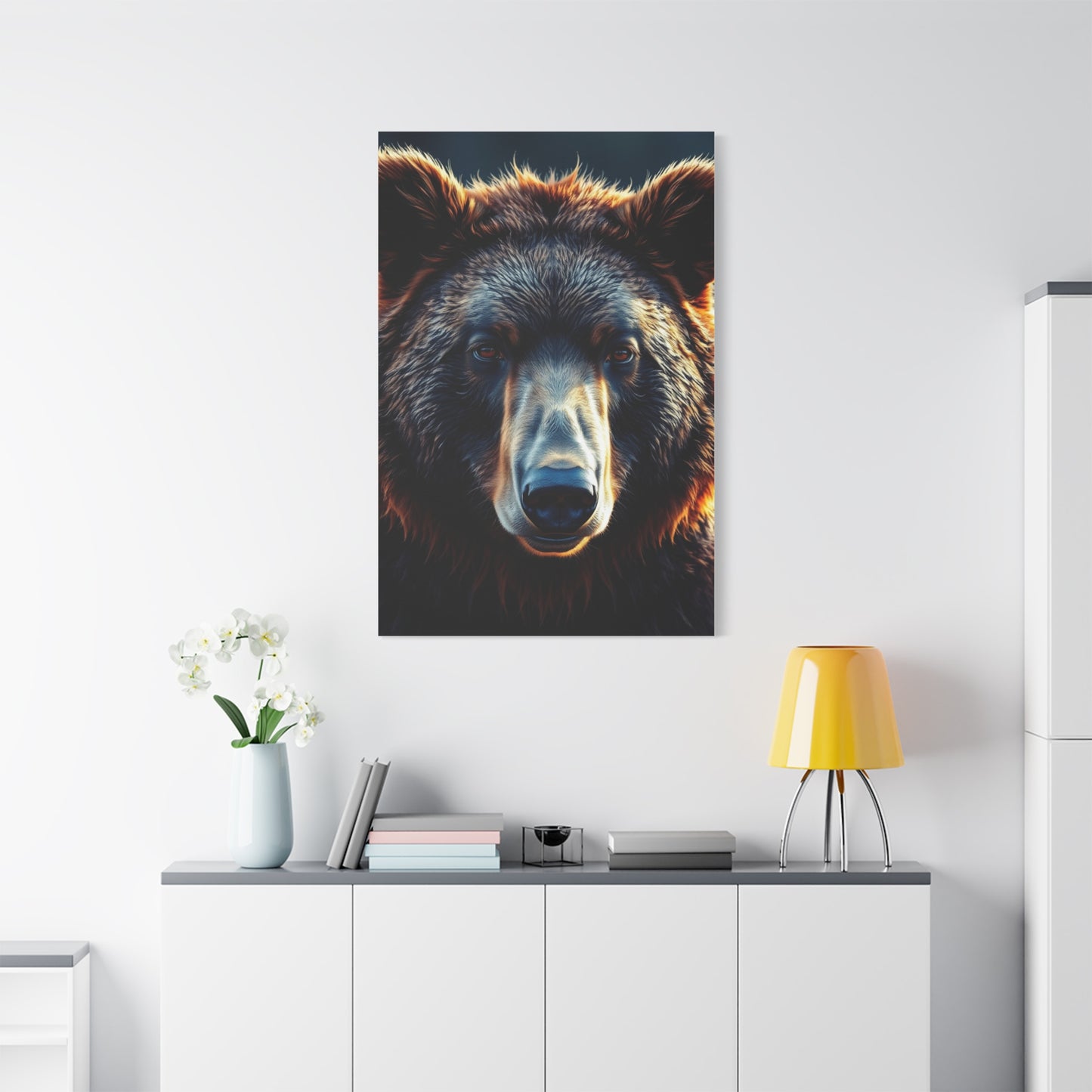 Noble Bruin Wall Masterpiece Wall Art & Canvas Print