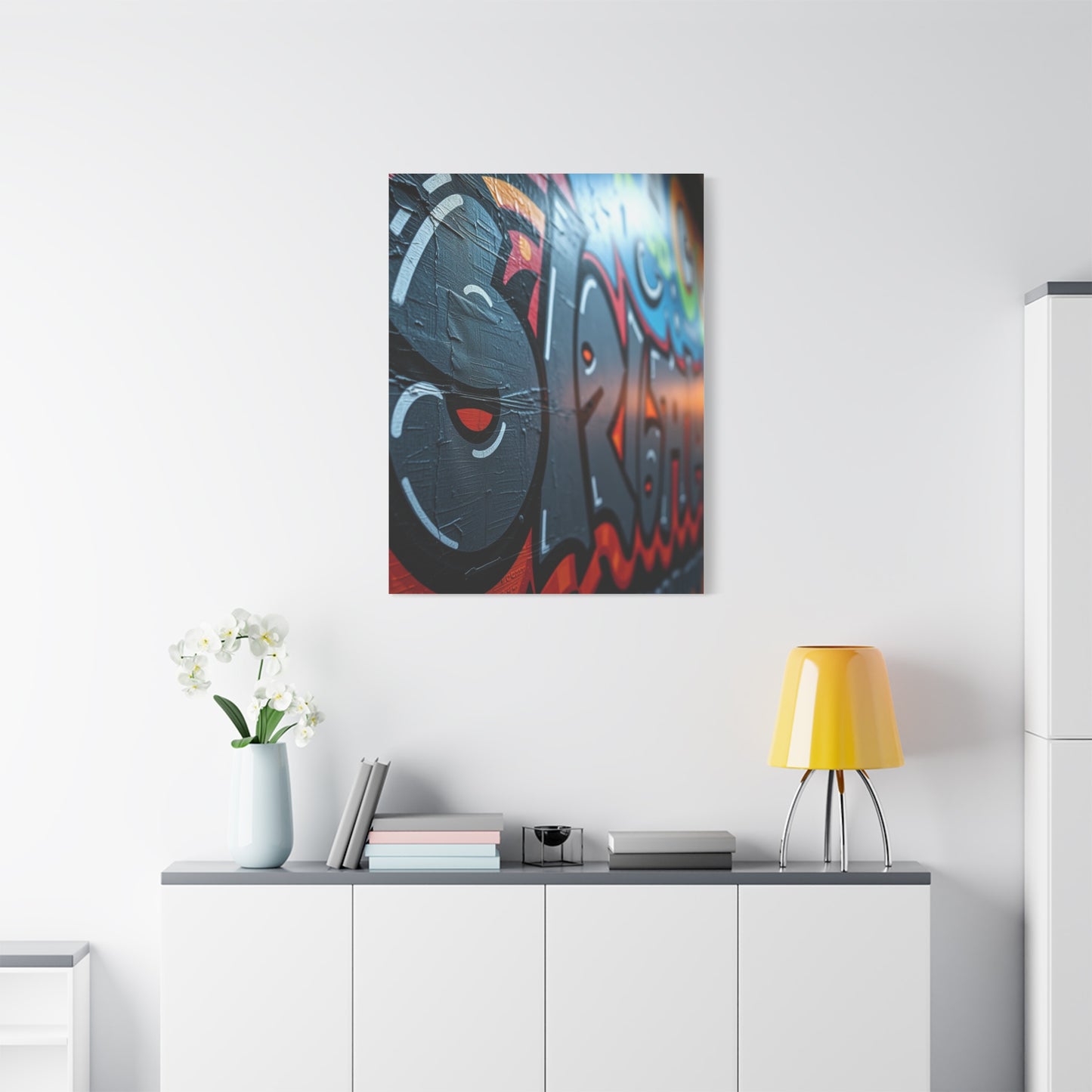 Vibrant Expression Panel Wall Art & Canvas Print