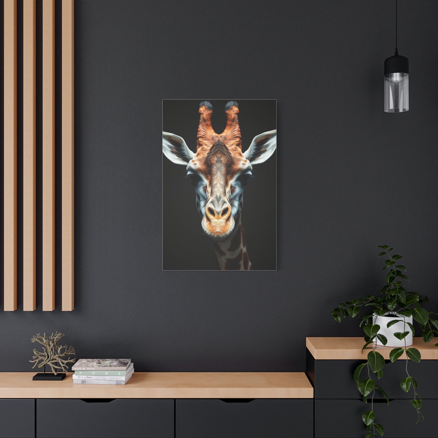 Lofty Silhouette Display wall art & canvas print