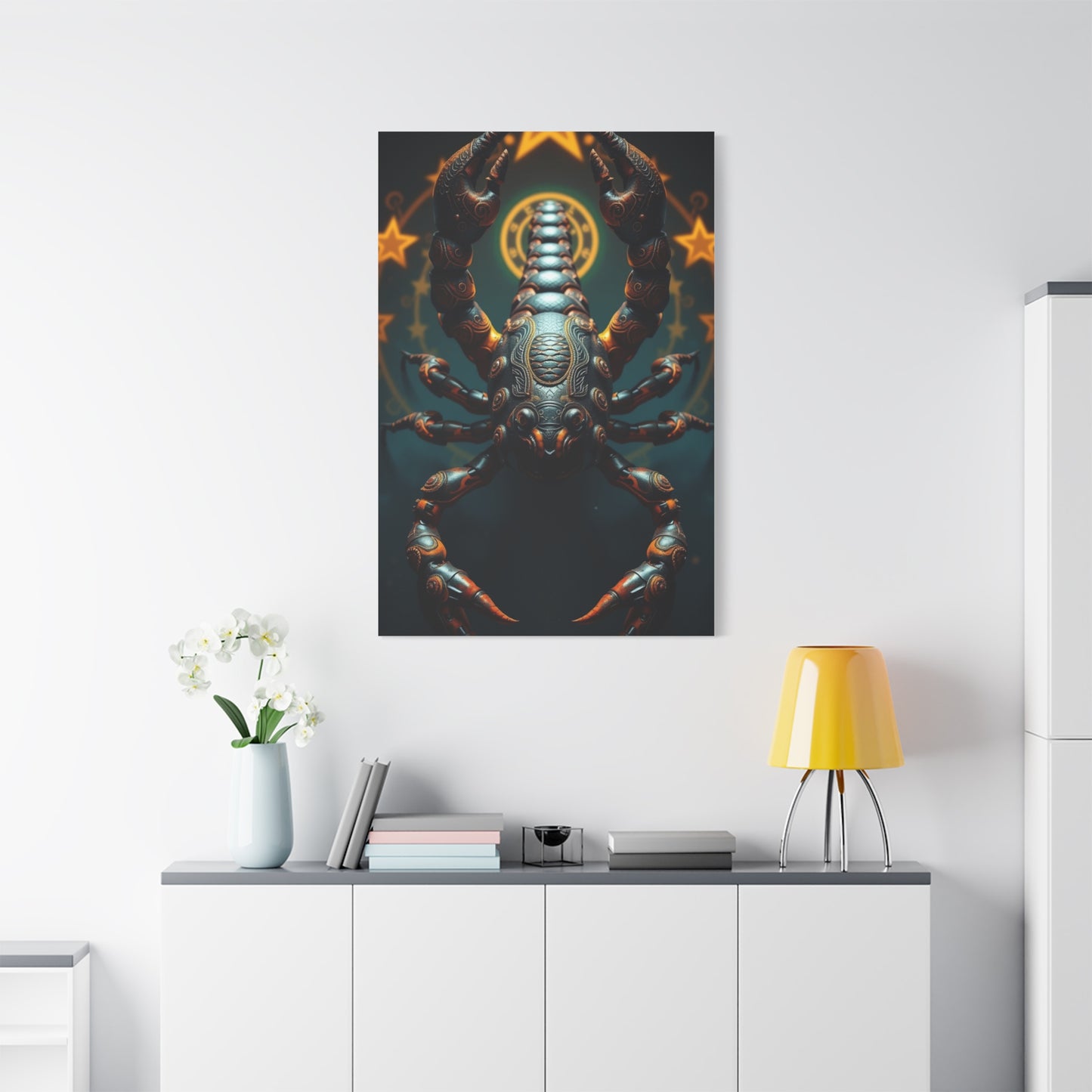 Scorpius Elegance Canvas Wall Art & Canvas Print