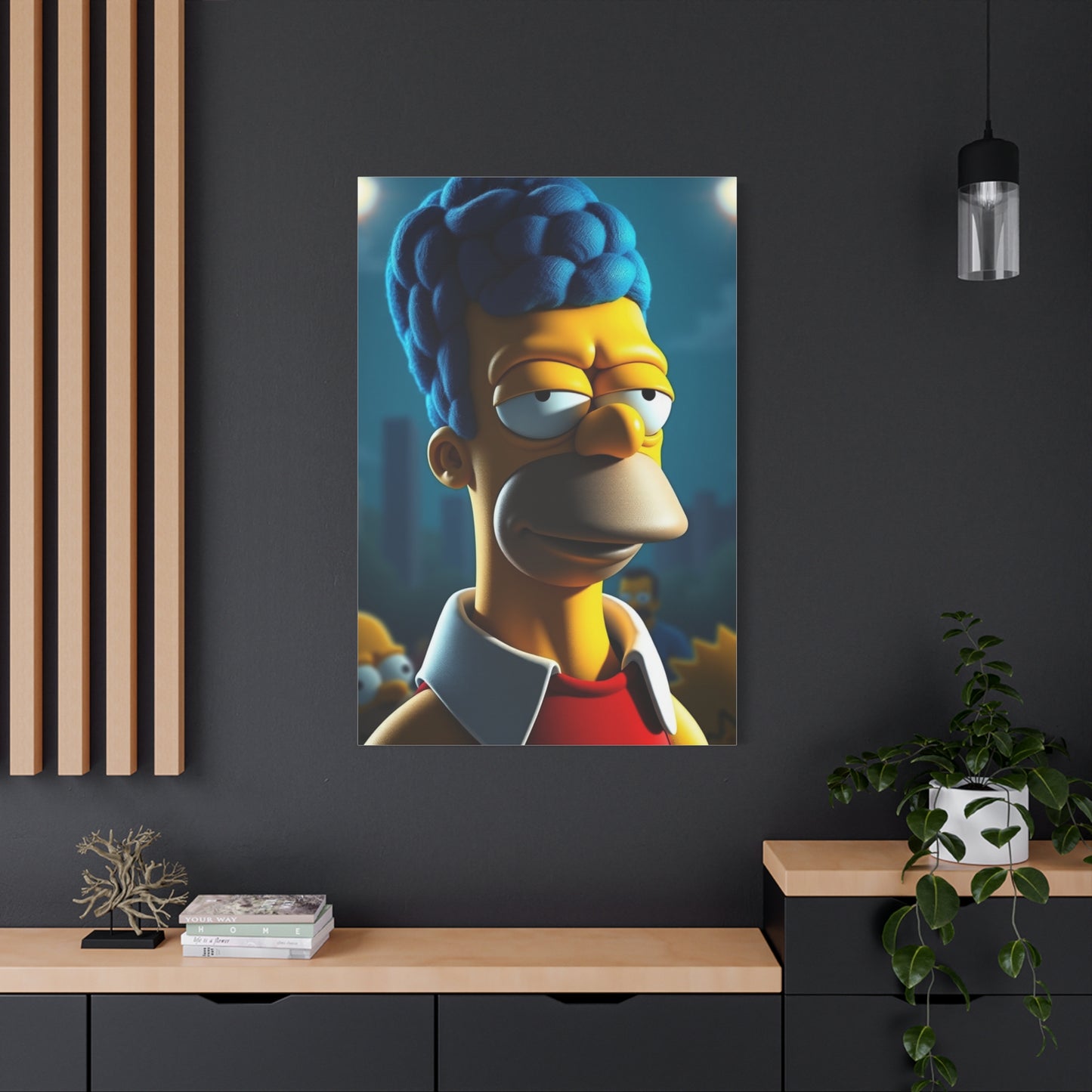 The Simpsons Art Refined Canvas Wall Art & Canvas Print