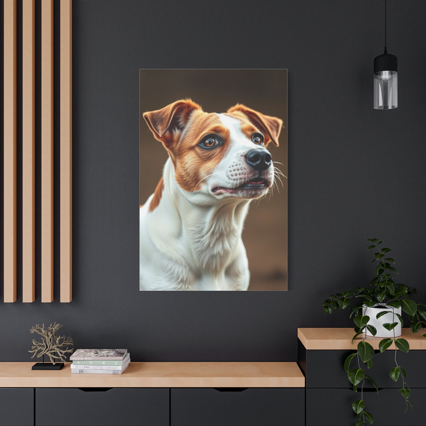 Masterpiece Jack Russell Terrier Art Vision Wall Art & Canvas Print