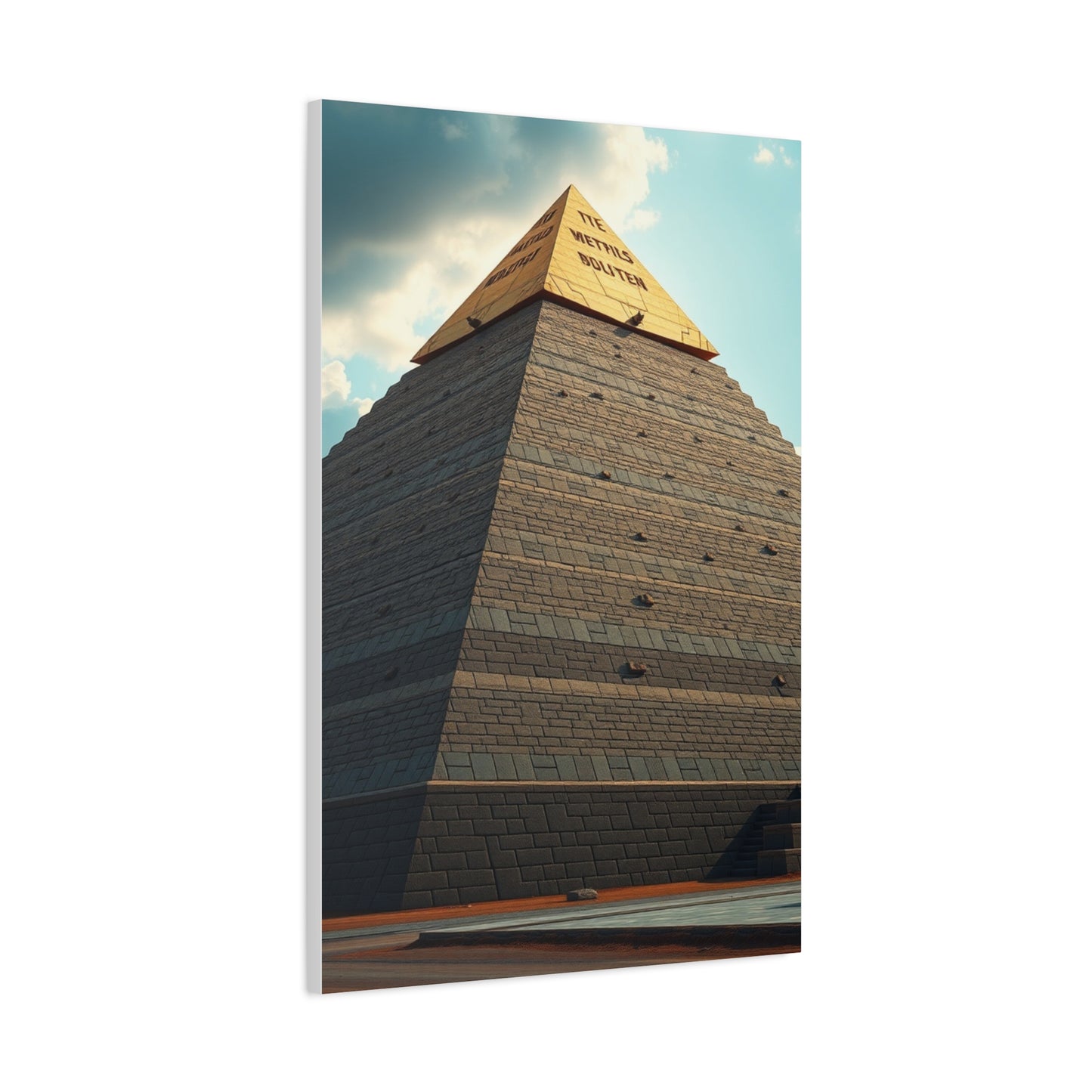 Pyramid Art Canvas Art 7 Wall Art & Canvas Print
