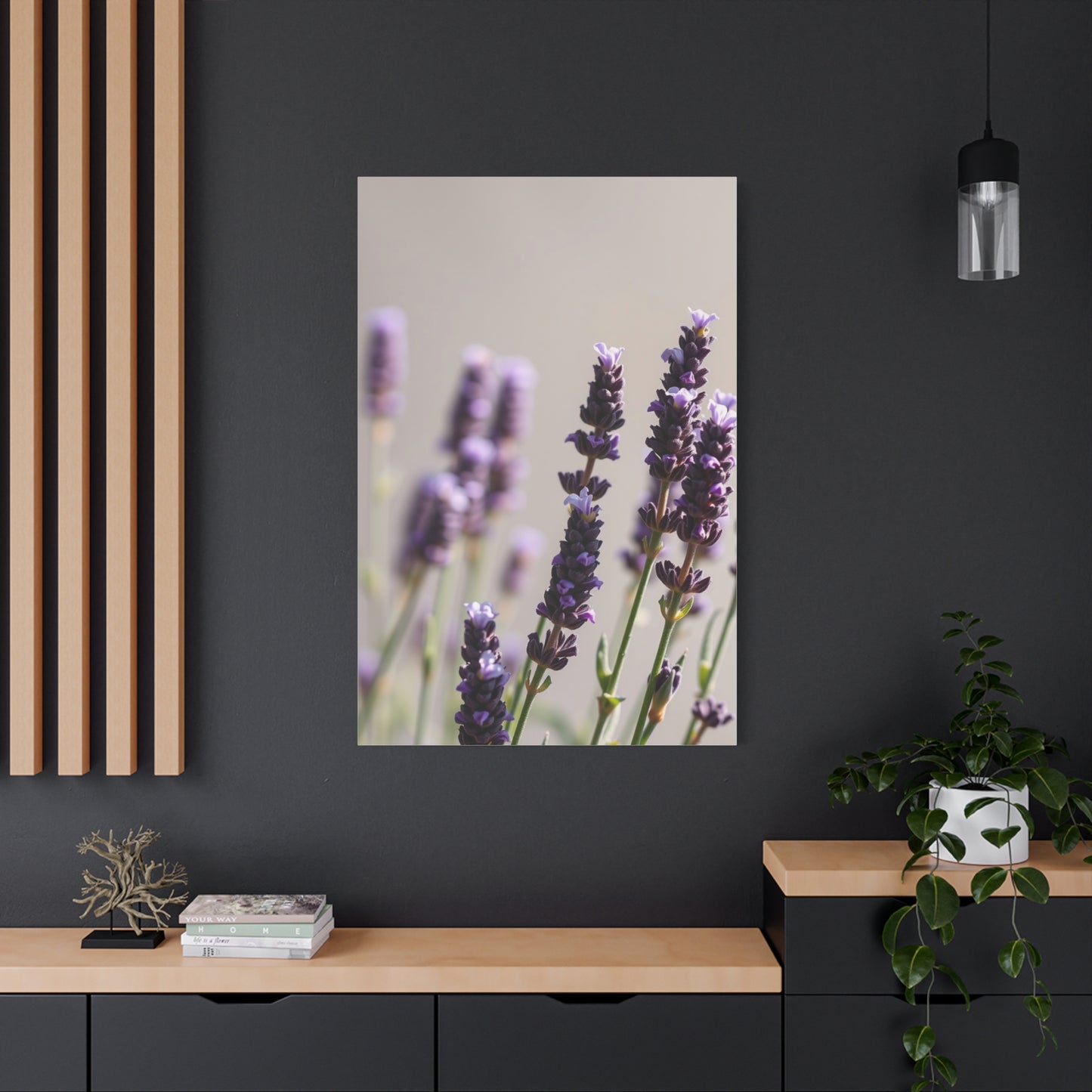Lavender Herb Art Canvas Art 1 Wall Art & Canvas Print
