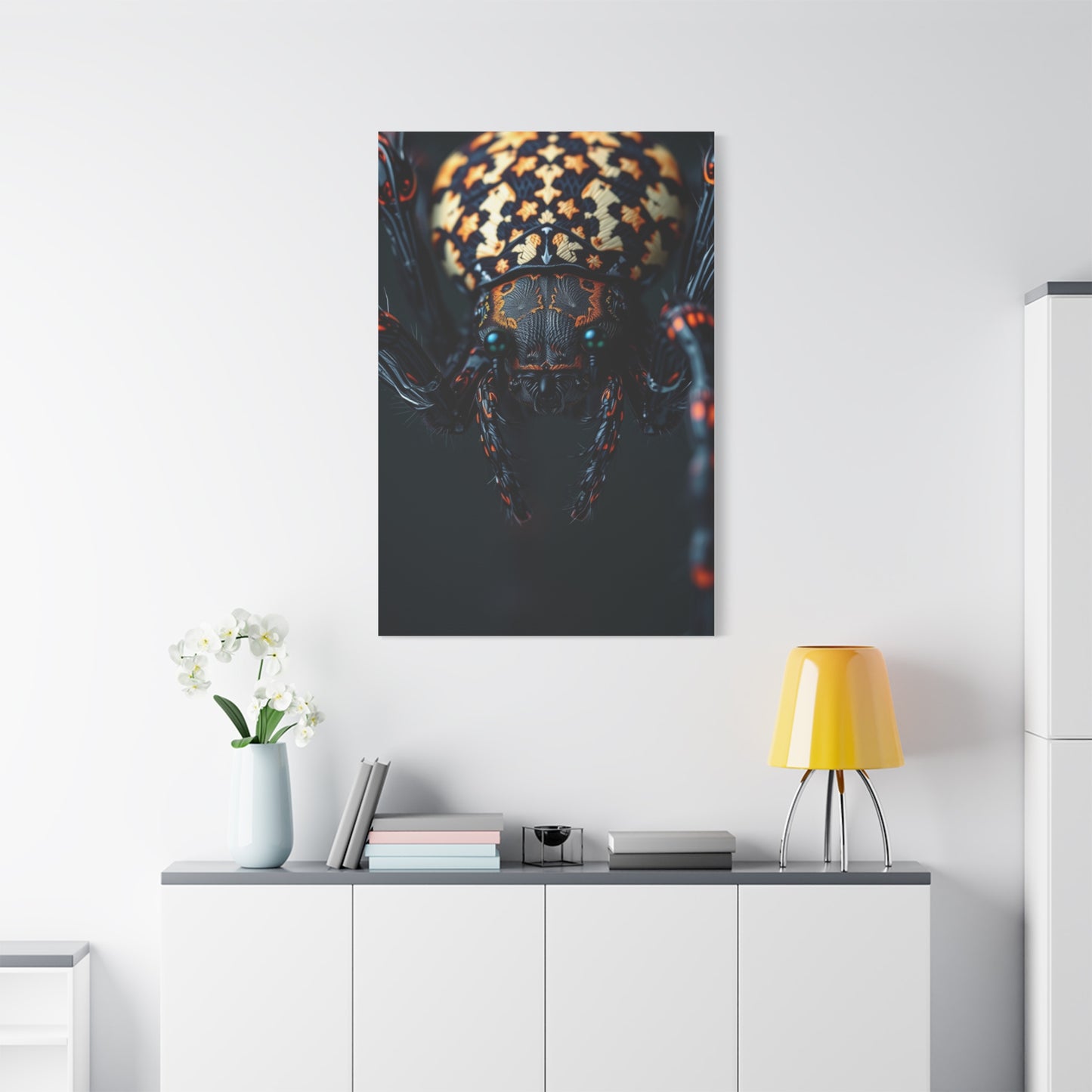 Nocturnal Threads Tableau Wall Art & Canvas Print