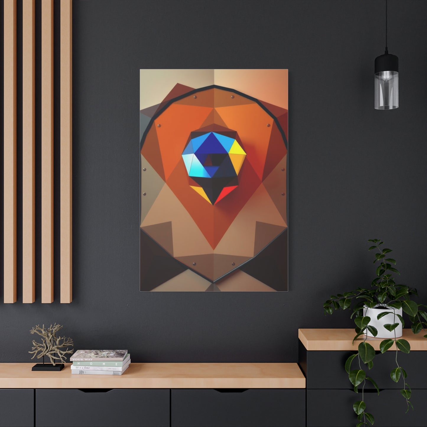 Luxe Geometric Reverie Wall Art & Canvas Print
