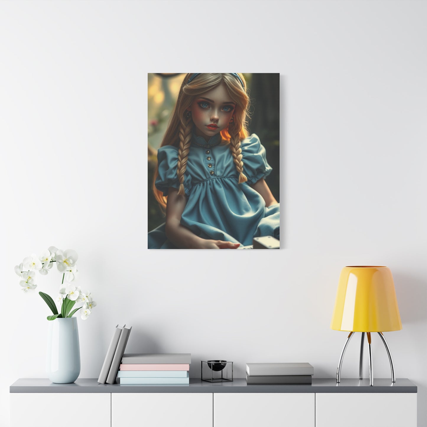 Supreme Art Collection Alice In Wonderland Characters Wall Art & Canvas Print