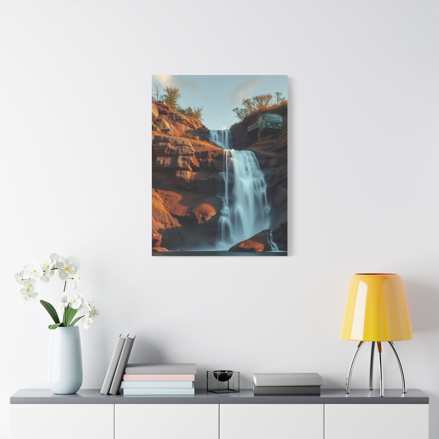 Refined Torrent Aesthetic Wall Art & Canvas Print