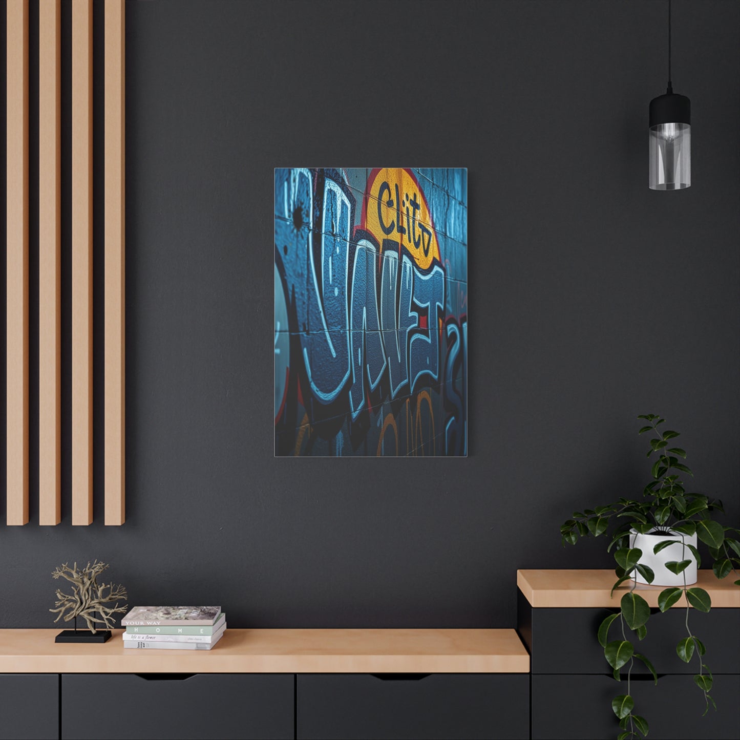 Refined Urban Expression Wall Art & Canvas Print