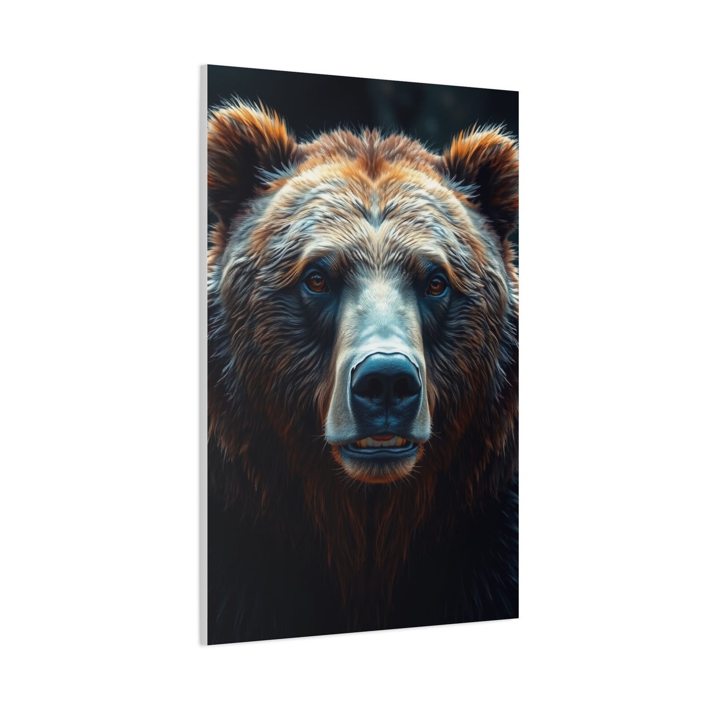 Aristocratic Bear Portraiture Wall Art & Canvas Print