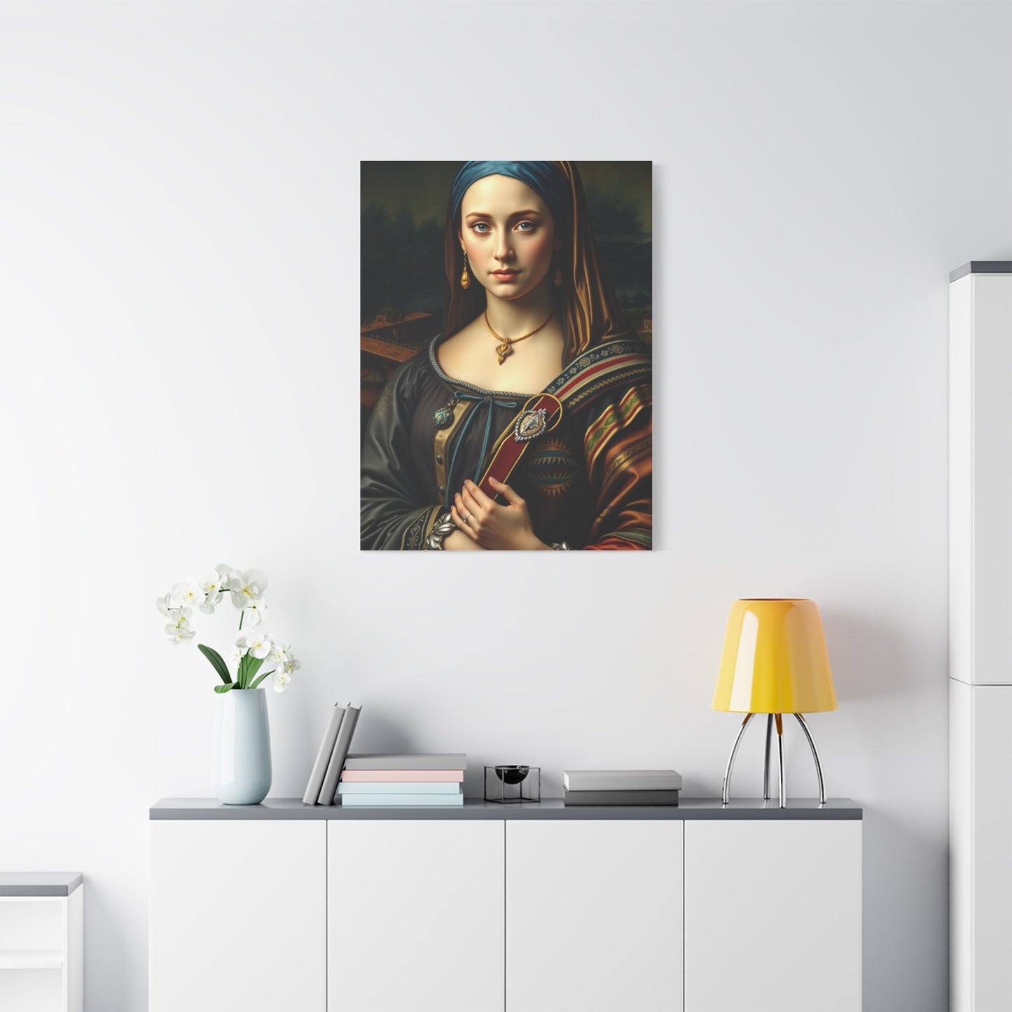 Ethereal Silhouette Canvas Wall Art & Canvas Print