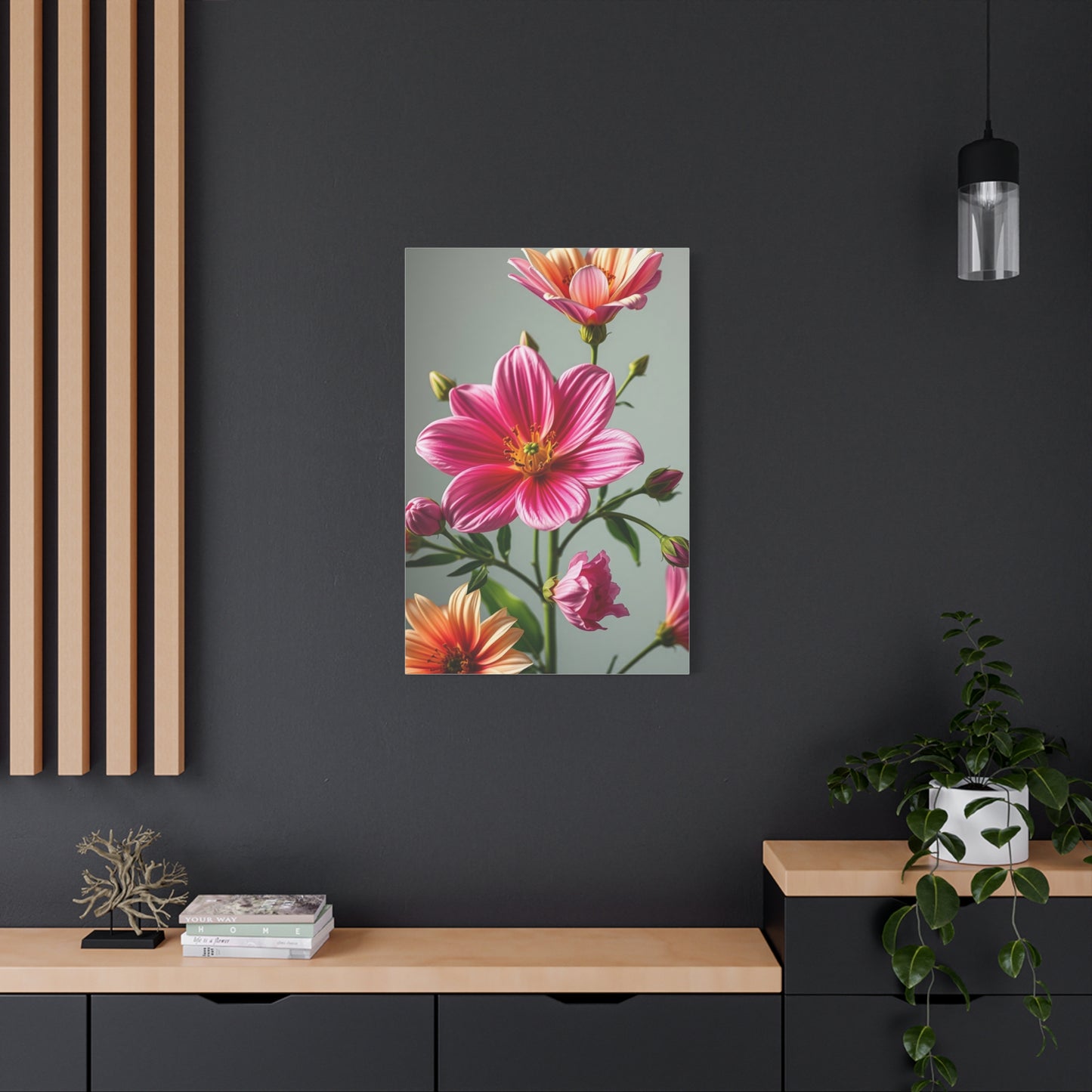 Luxurious Bloom Tapestry Wall Art & Canvas Print