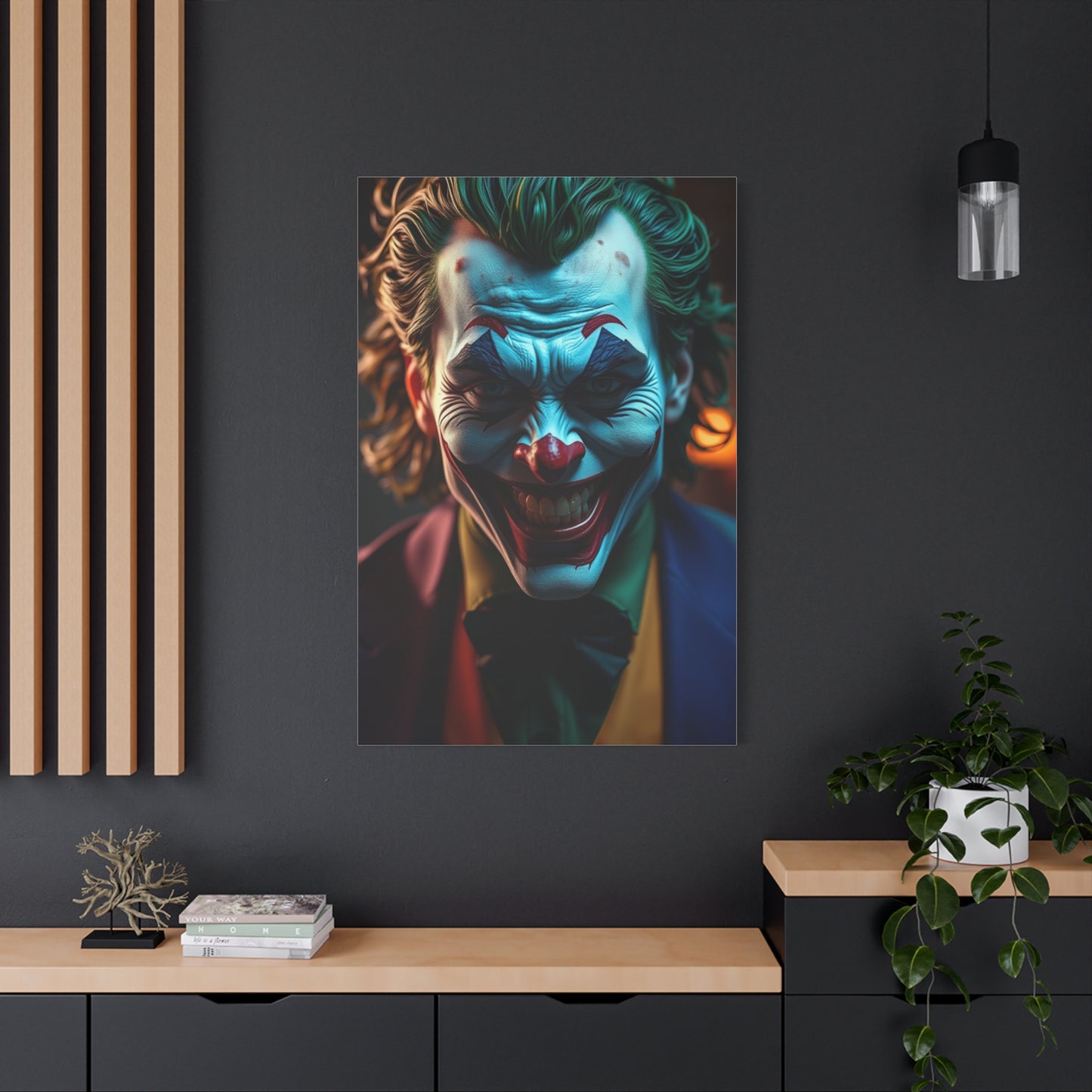 The Joker Art Canvas Art 10 Wall Art & Canvas Print