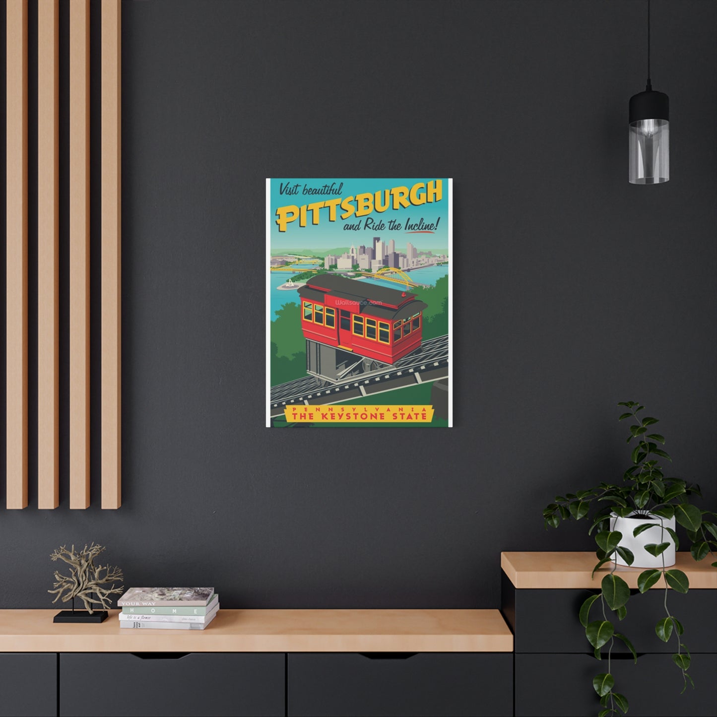 Pittsburgh City View Poster Wall Art & Canvas Prints