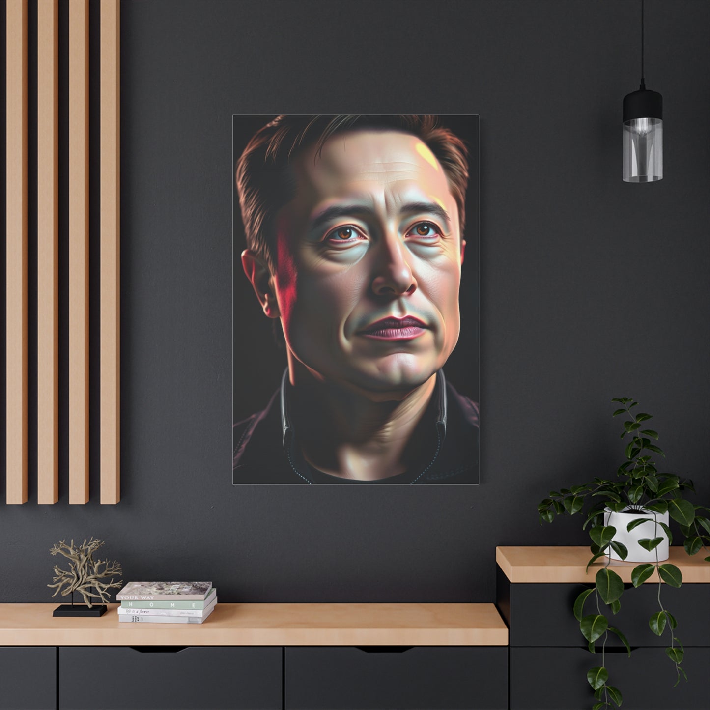 Elite Elon Musk Art Vision Wall Art & Canvas Print