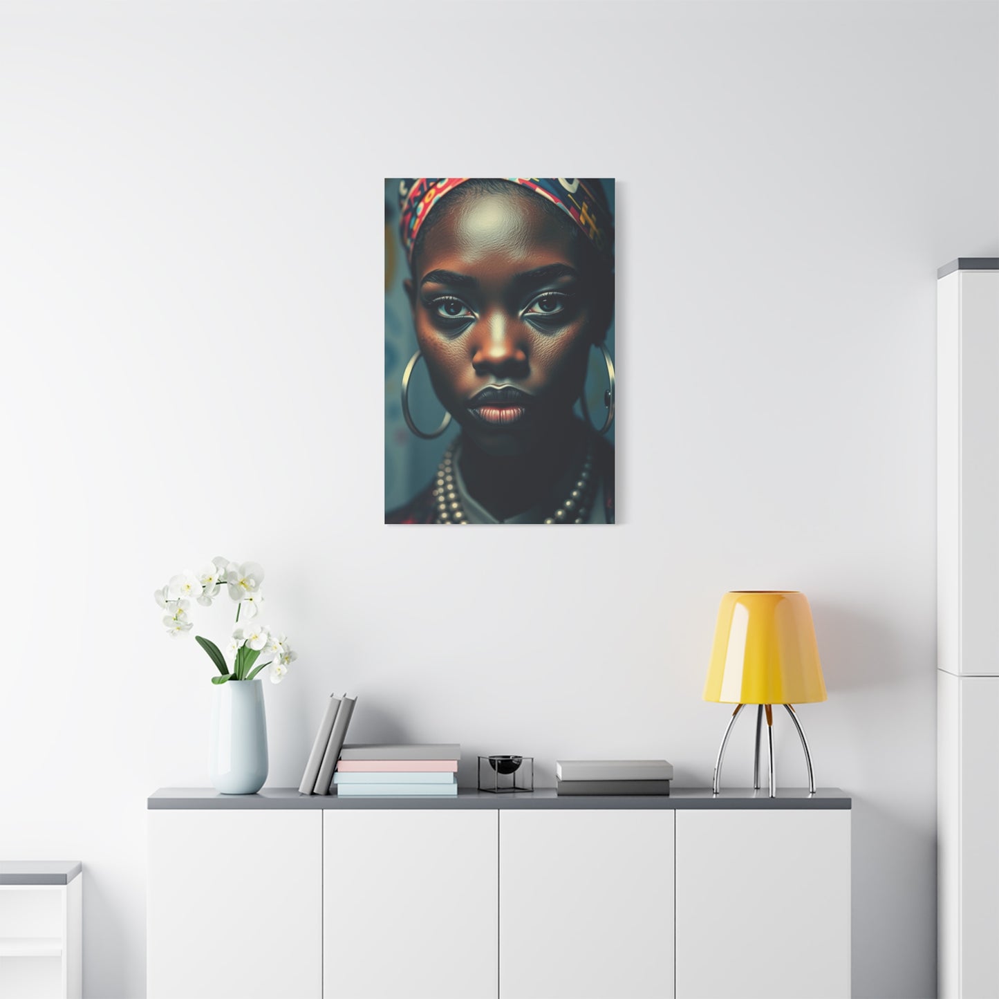 Baroness of Basquiats Chromatic Dream Wall Art & Canvas Print