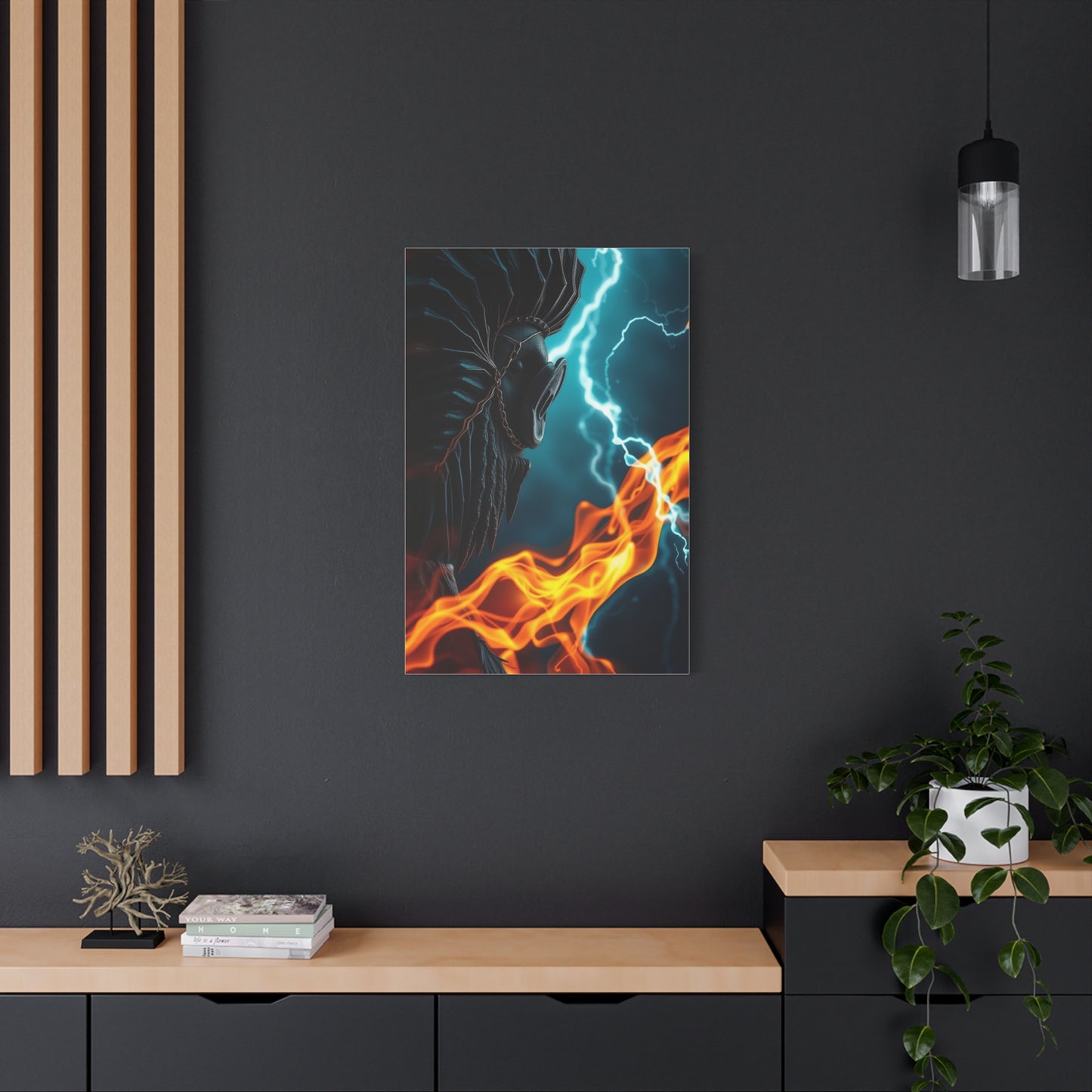 Velvet Tempest Tapestry Wall Art & Canvas Print