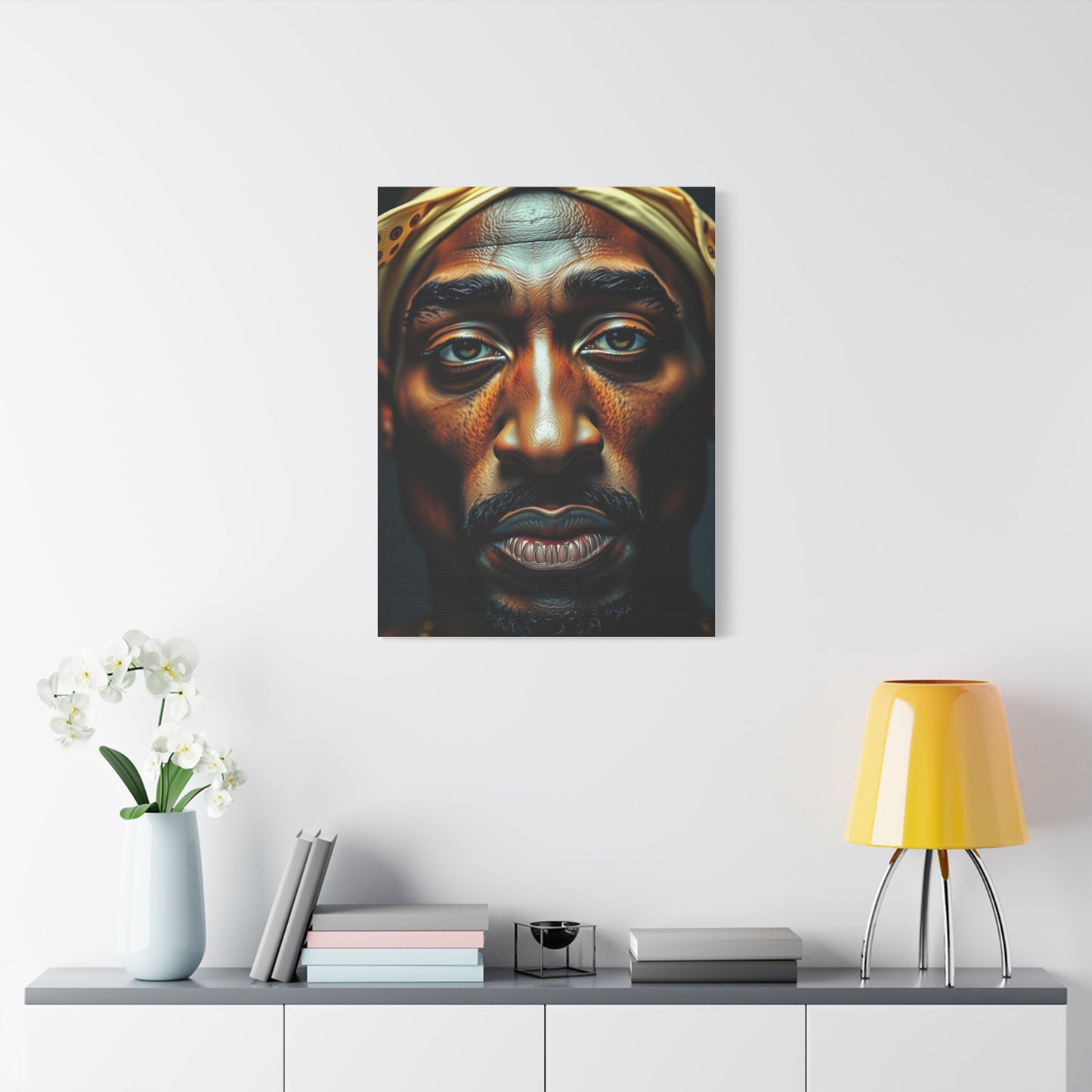Gilded Hip-Hop Icon Wall Art & Canvas Print