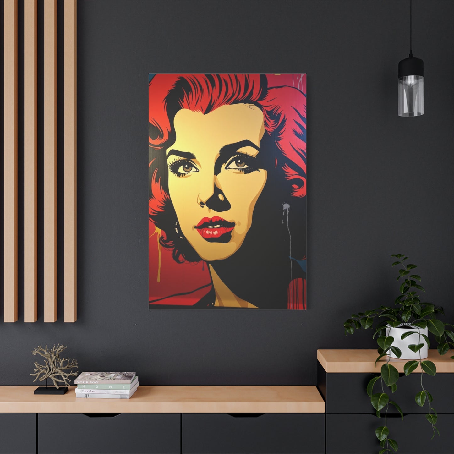 Opulent Pop Expression Wall Art & Canvas Print