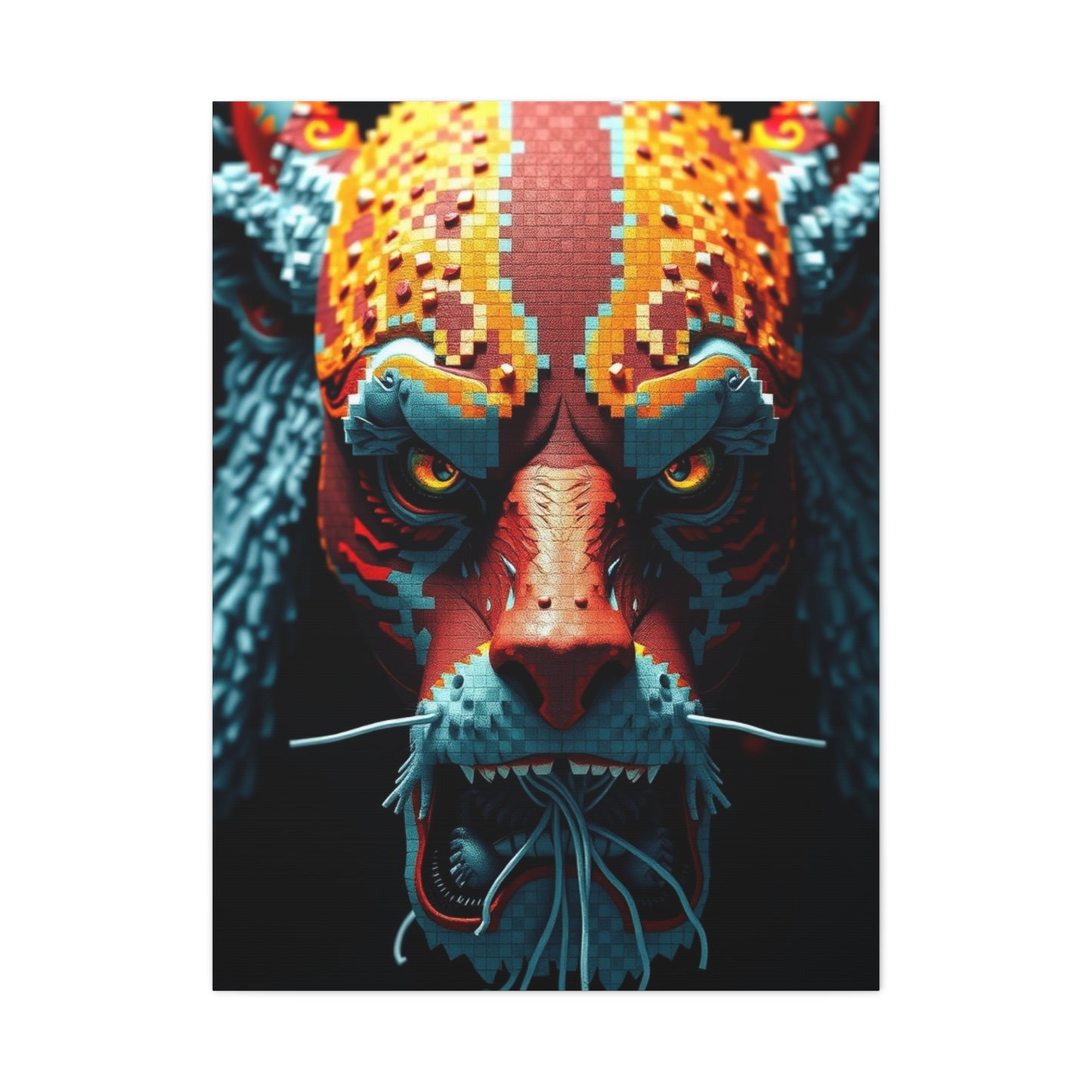 Geometric Grandeur Canvas Wall Art & Canvas Print