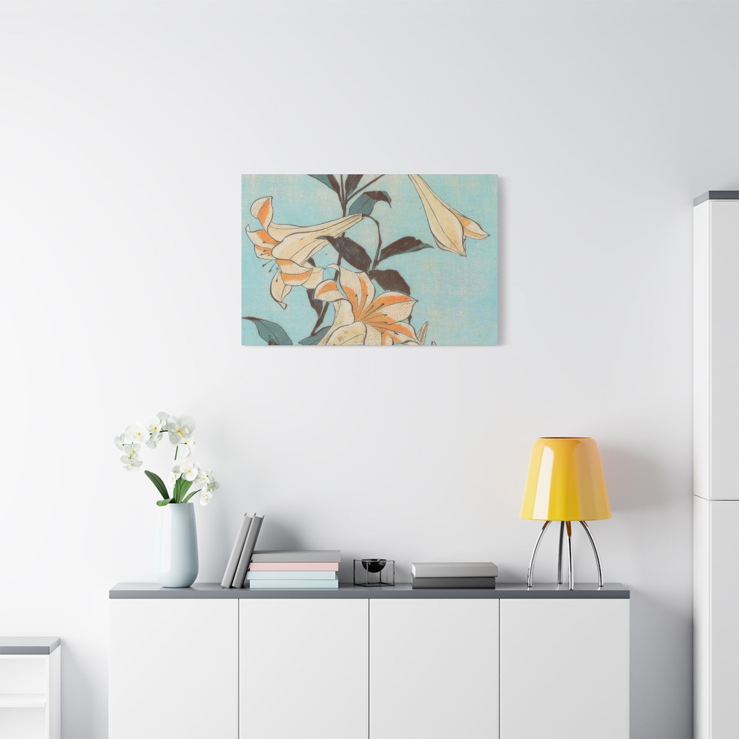 Katsushika Hokusai Ai Lilies Wall Art & Canvas Prints