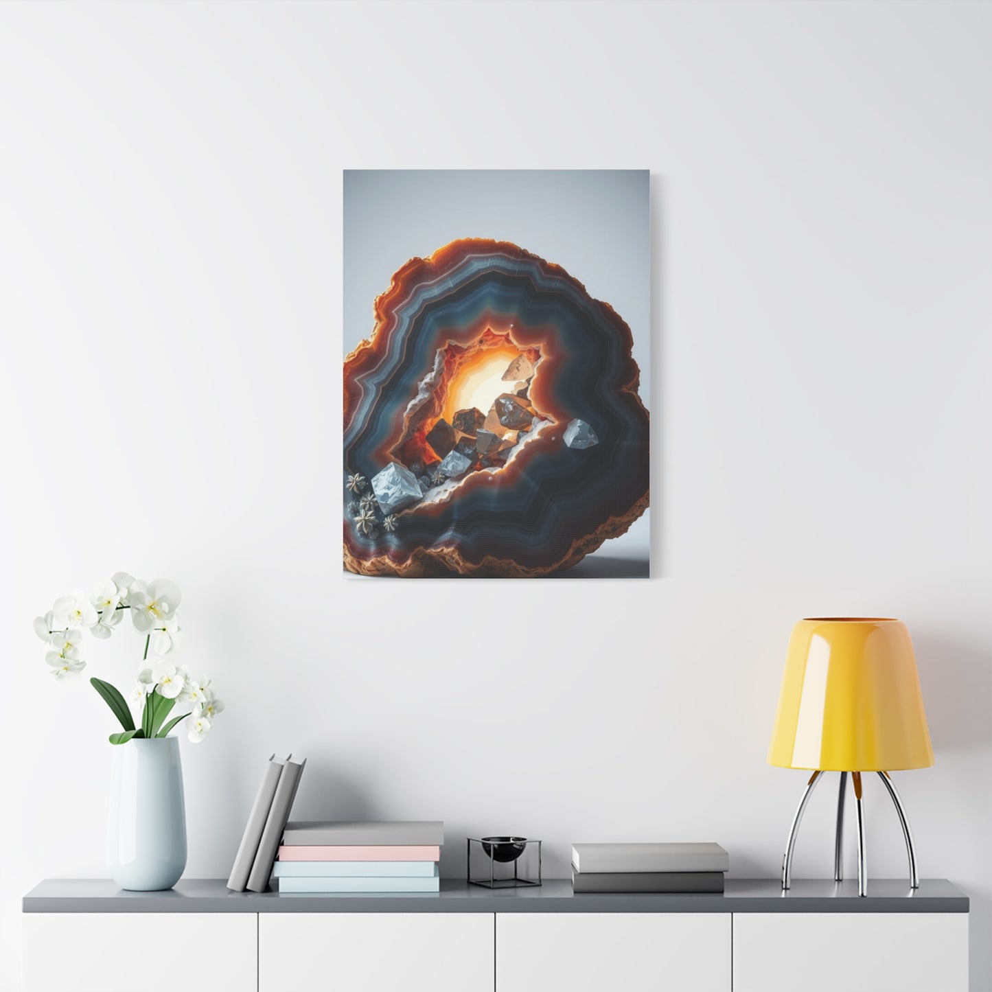 Supreme Art Agates, Geodes & Minerals Collection Wall Art & Canvas Print