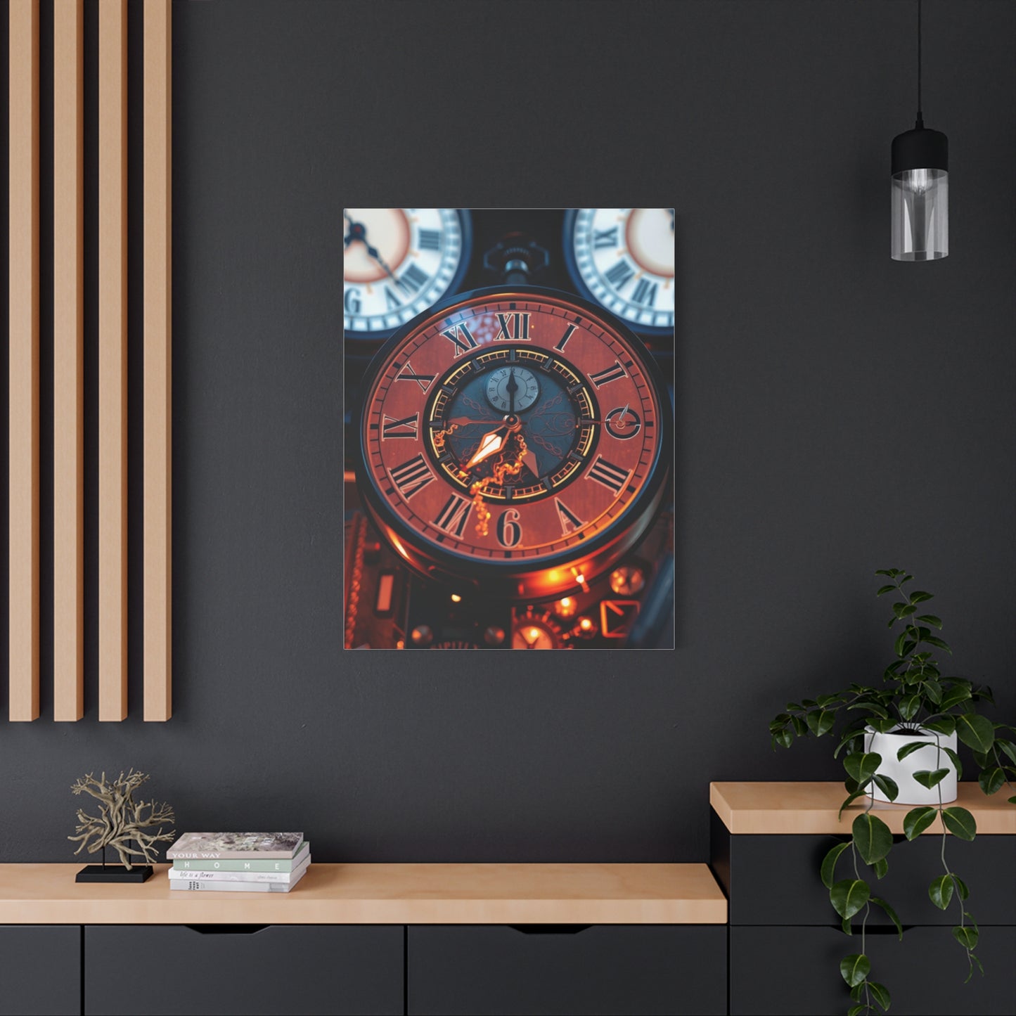 Clock Art Canvas Art 4 Wall Art & Canvas Print