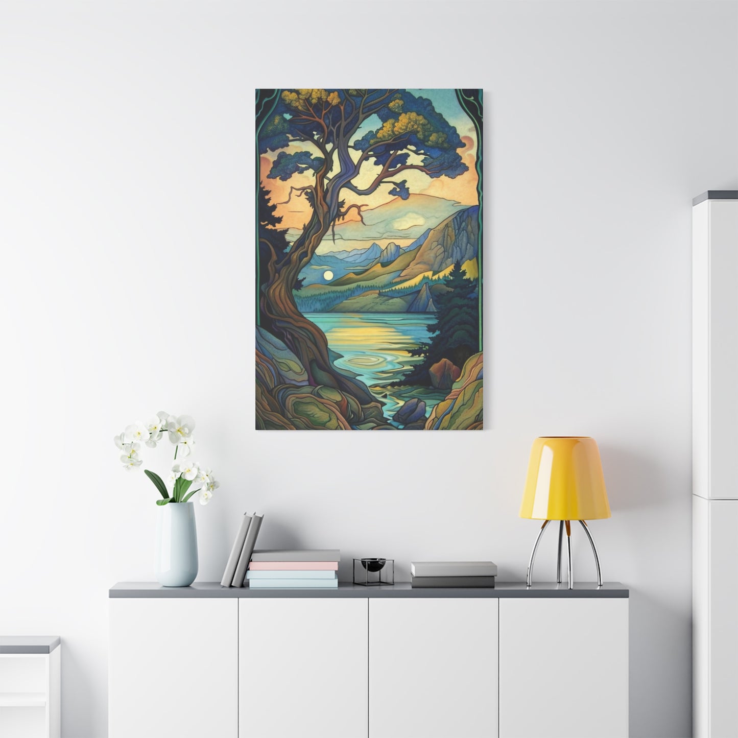 Forest River Landscape Wall Art & Canvas Prints