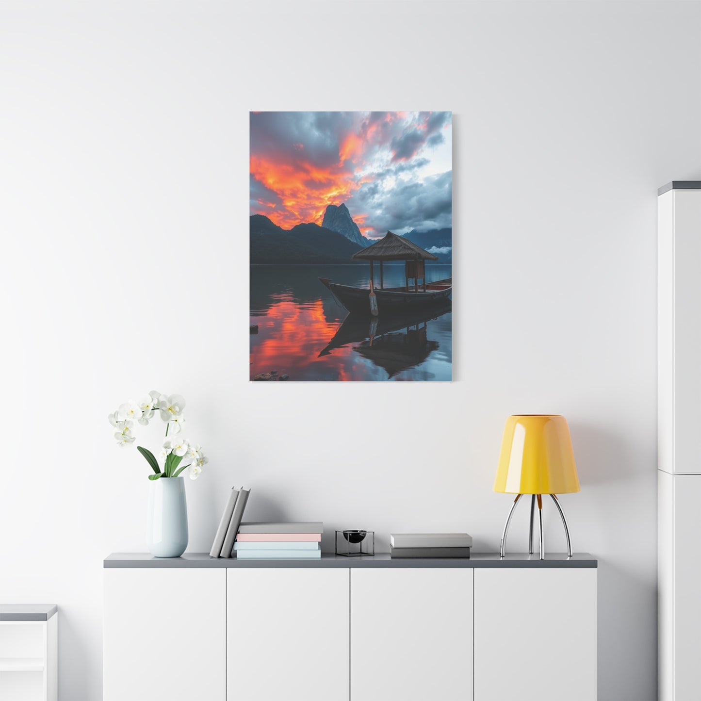 Luminous Ripples Portrait Wall Art & Canvas Print