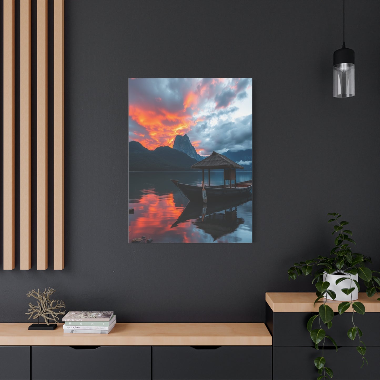Luminous Ripples Portrait Wall Art & Canvas Print