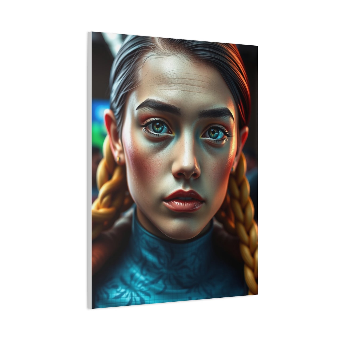 Artisanal Pixel Matrix Wall Art & Canvas Print