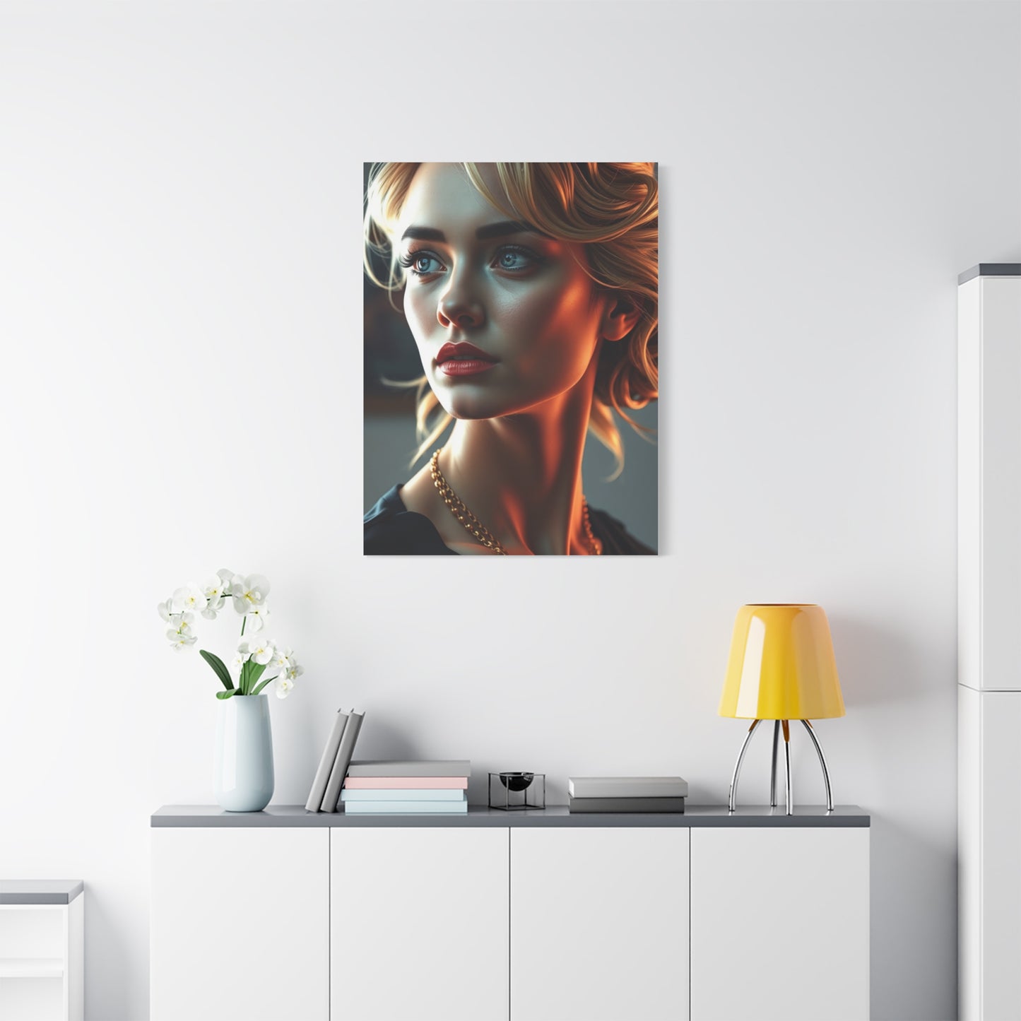 Opulent Femme Portraiture wall art & canvas print
