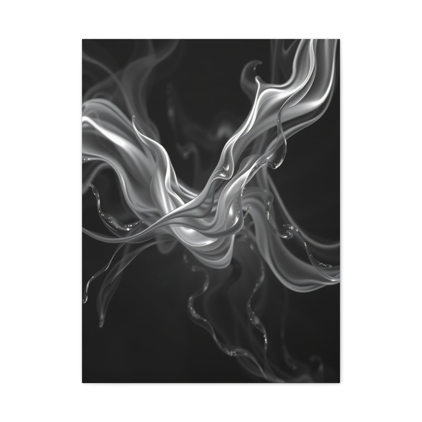 Gray & White Art Canvas Art 9 Wall Art & Canvas Print