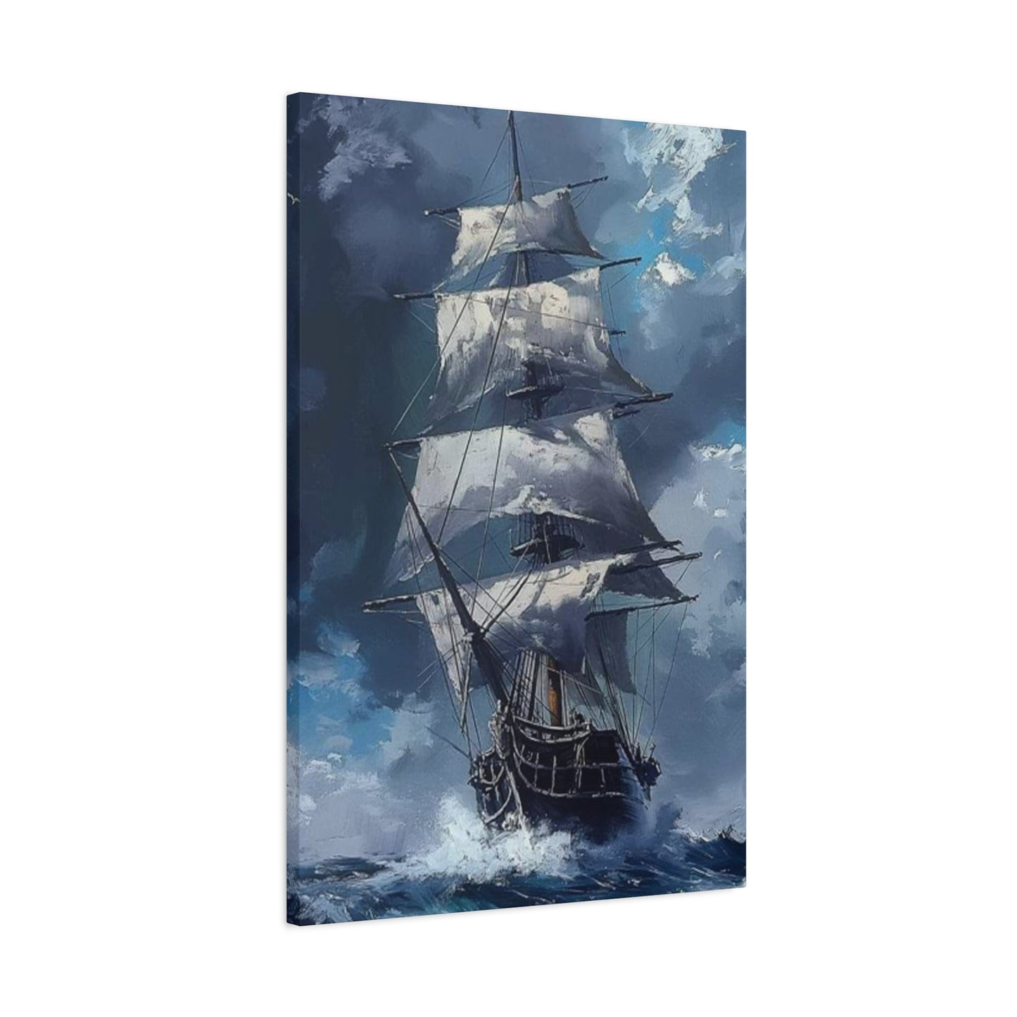 Large Ship In Sea Wall Art & Canvas Prints