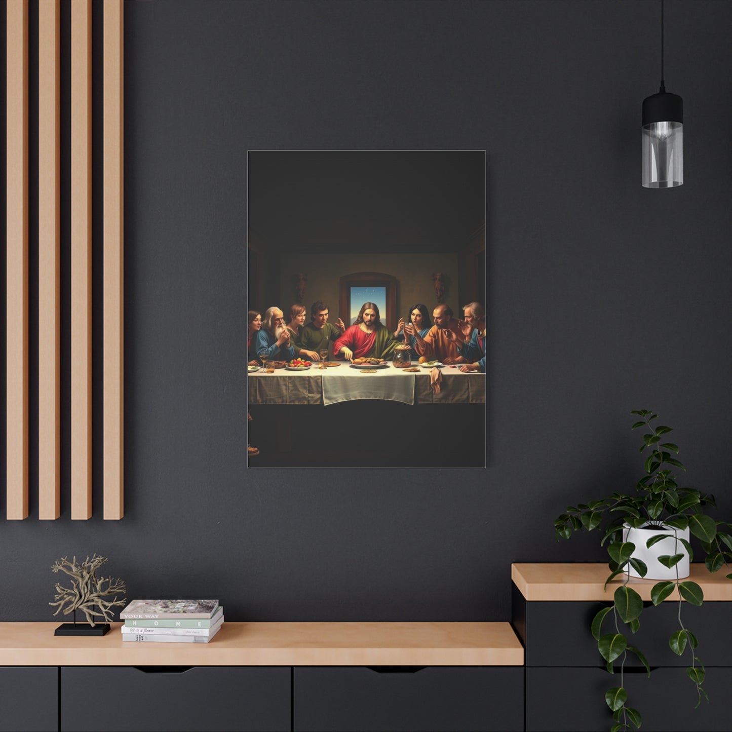 The Last Supper Art Canvas Art 1 Wall Art & Canvas Print