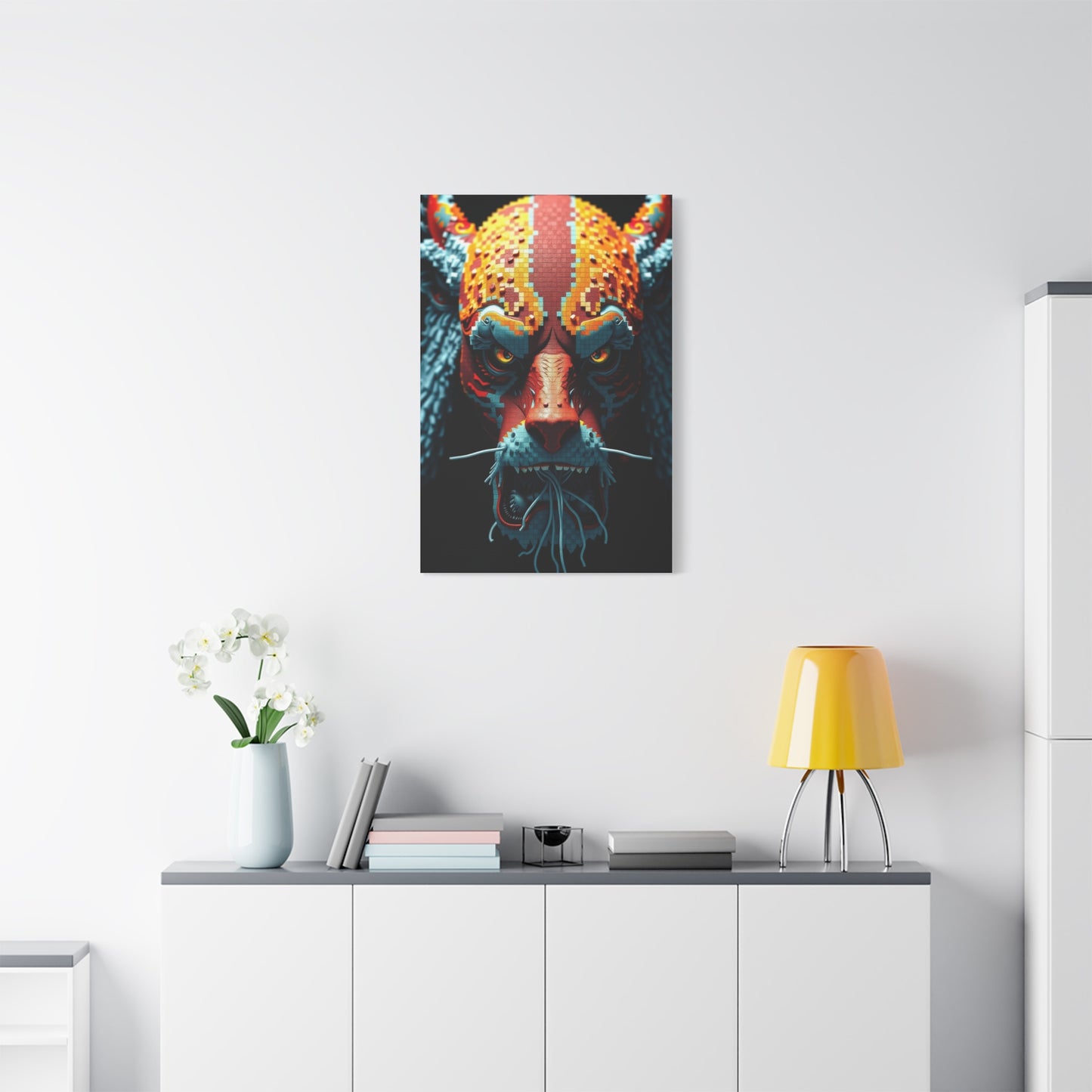 Geometric Grandeur Canvas Wall Art & Canvas Print