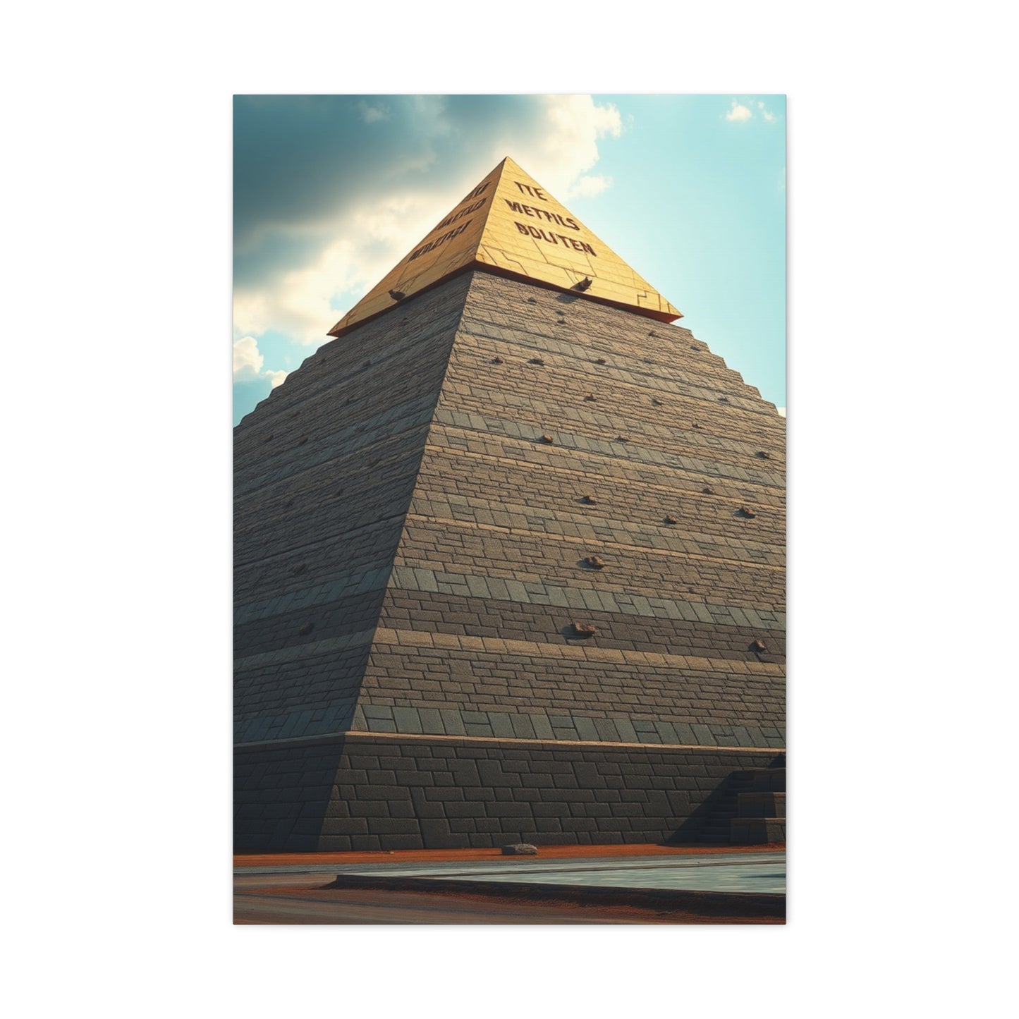 Pyramid Art Canvas Art 7 Wall Art & Canvas Print