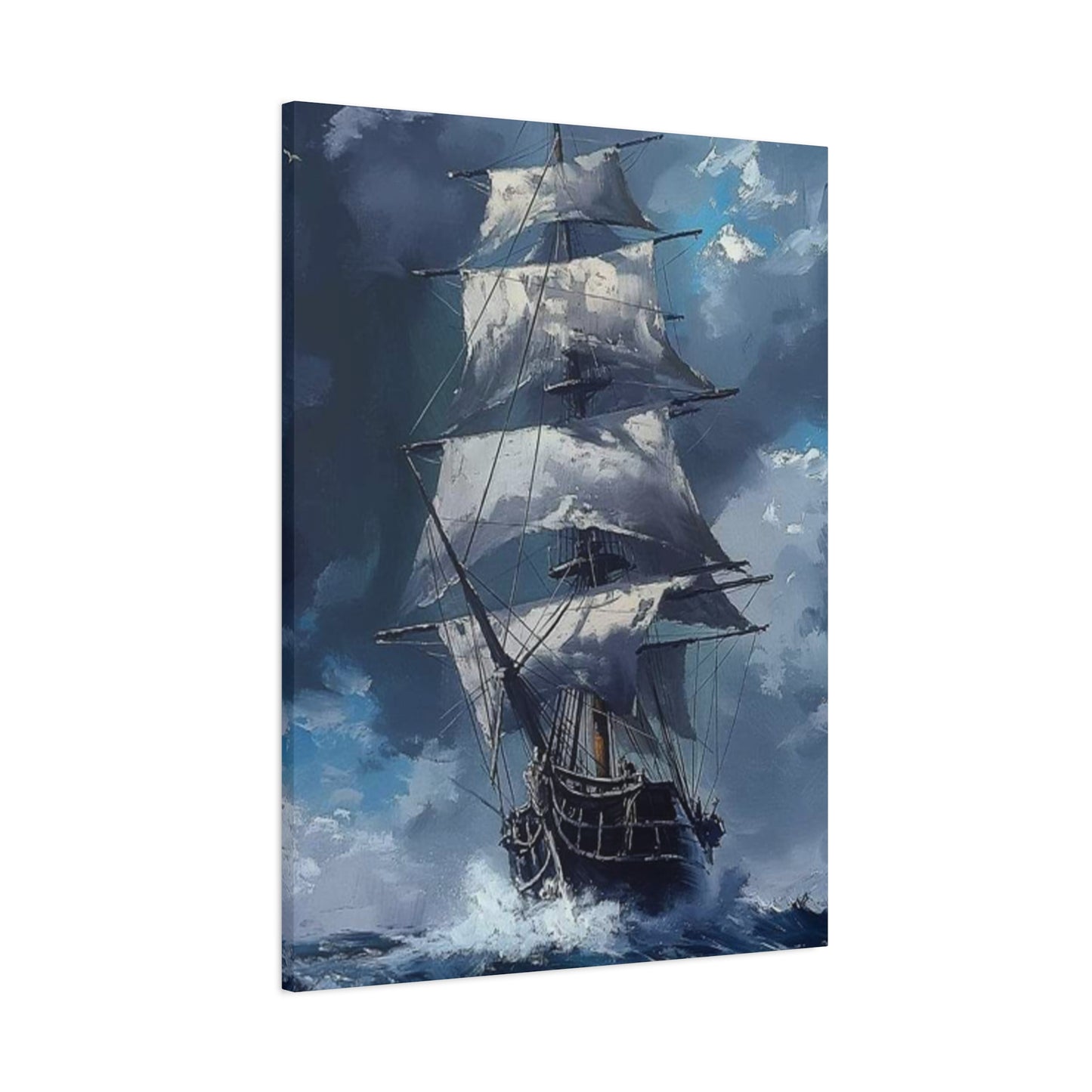 Large Ship In Sea Wall Art & Canvas Prints