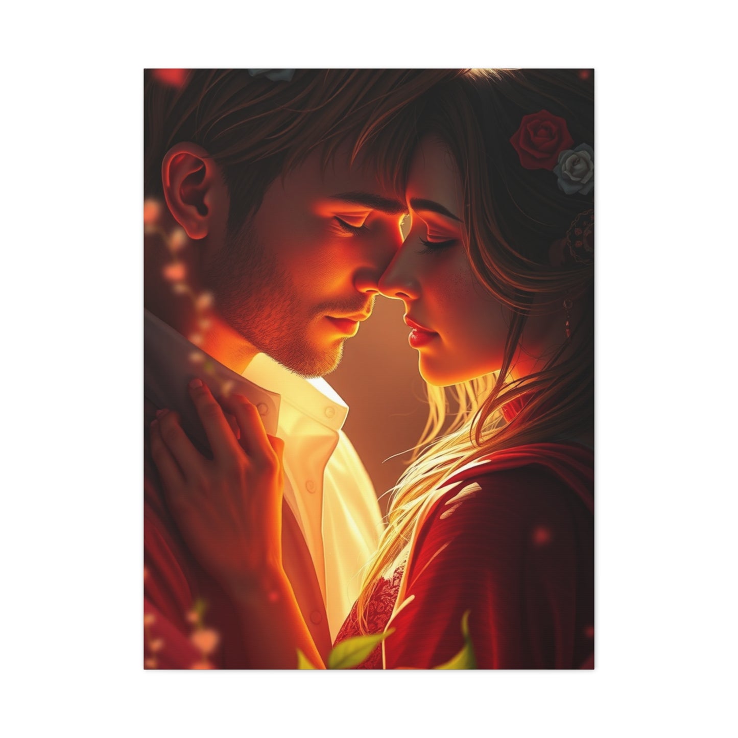 Radiant Love Art Wall Art & Canvas Print