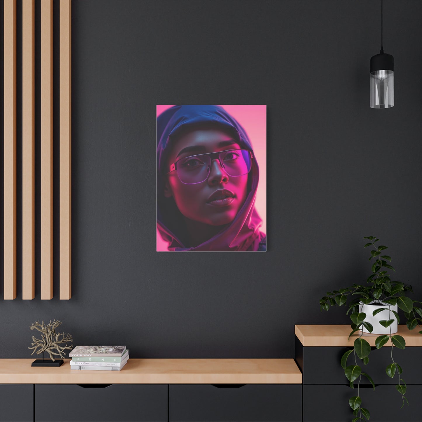 Pink Serenity Wall Piece Wall Art & Canvas Print