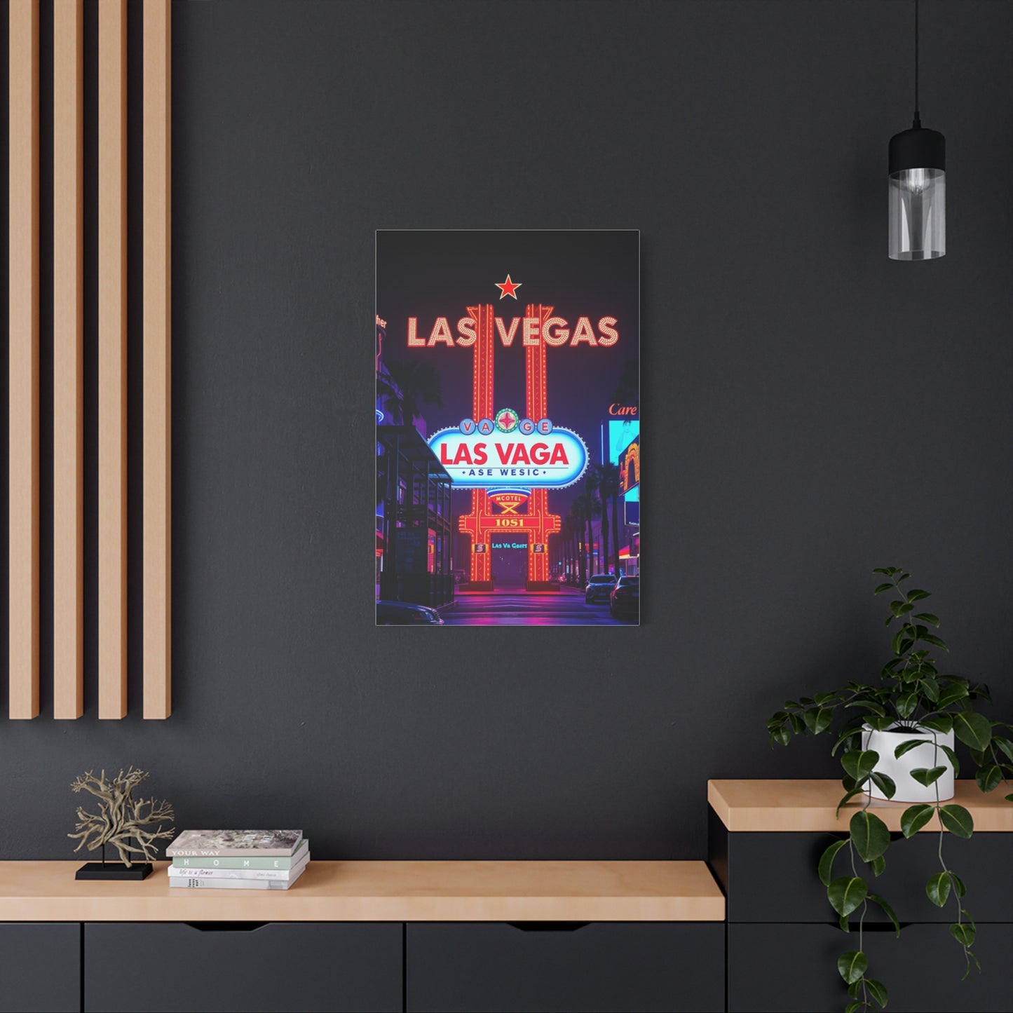 Las Vagas Art Canvas Art 5 Wall Art & Canvas Print