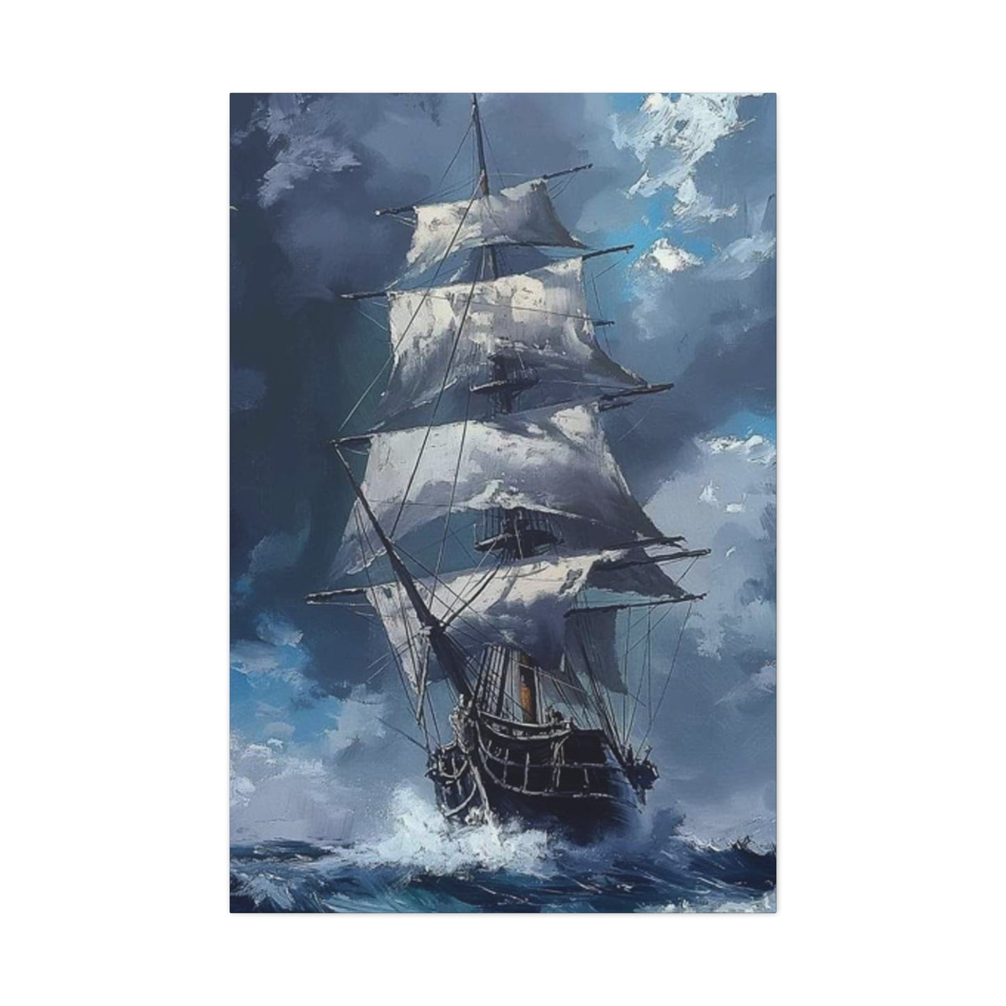 Large Ship In Sea Wall Art & Canvas Prints