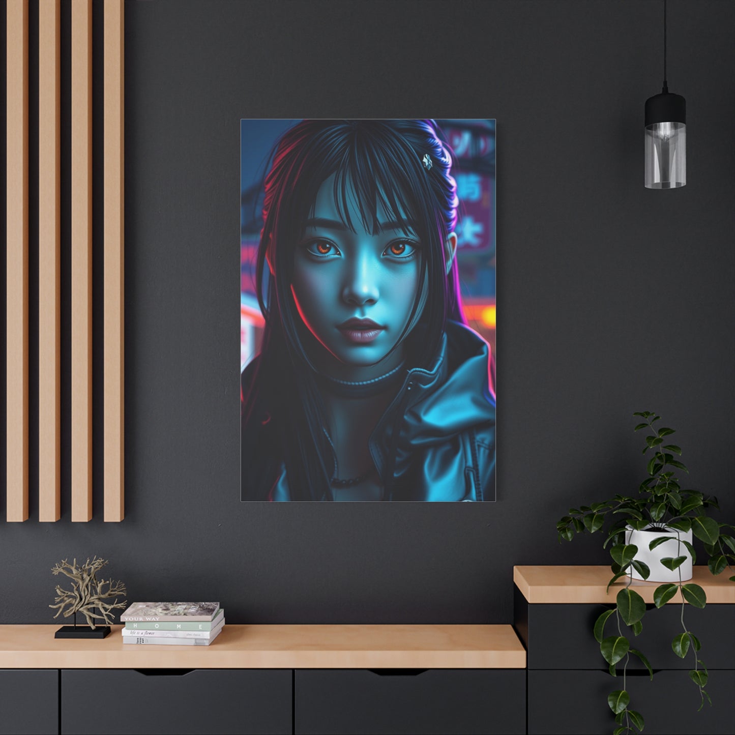 Elite Warakami Vaporwave Art Vision Wall Art & Canvas Print