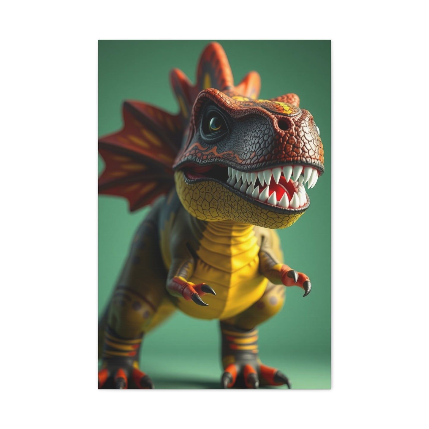 Kid’s Dinosaur Art Canvas Art 8 Wall Art & Canvas Print
