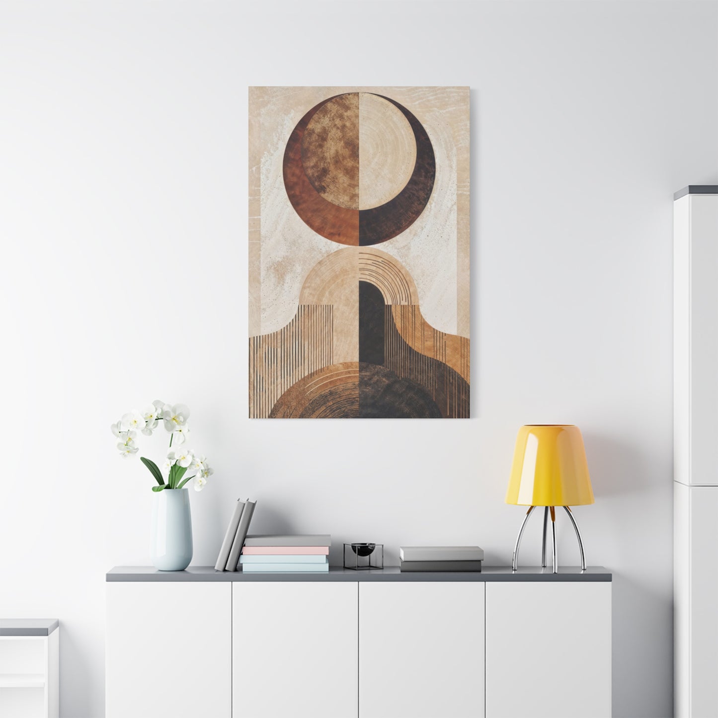 Earthern Crescent Opulence Wall Art & Canvas Prints